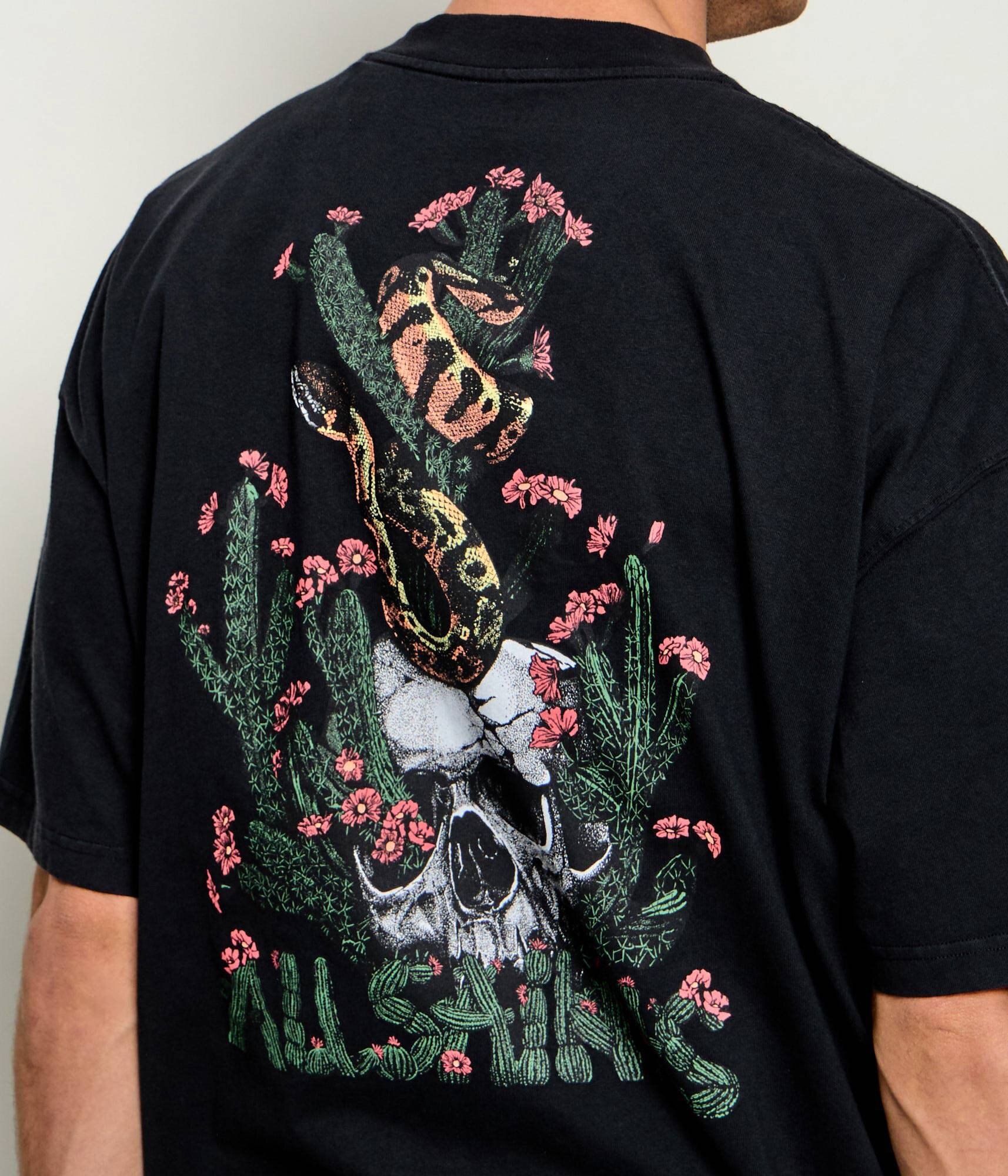 AllSaints Tricou Cacti | Oversize fit