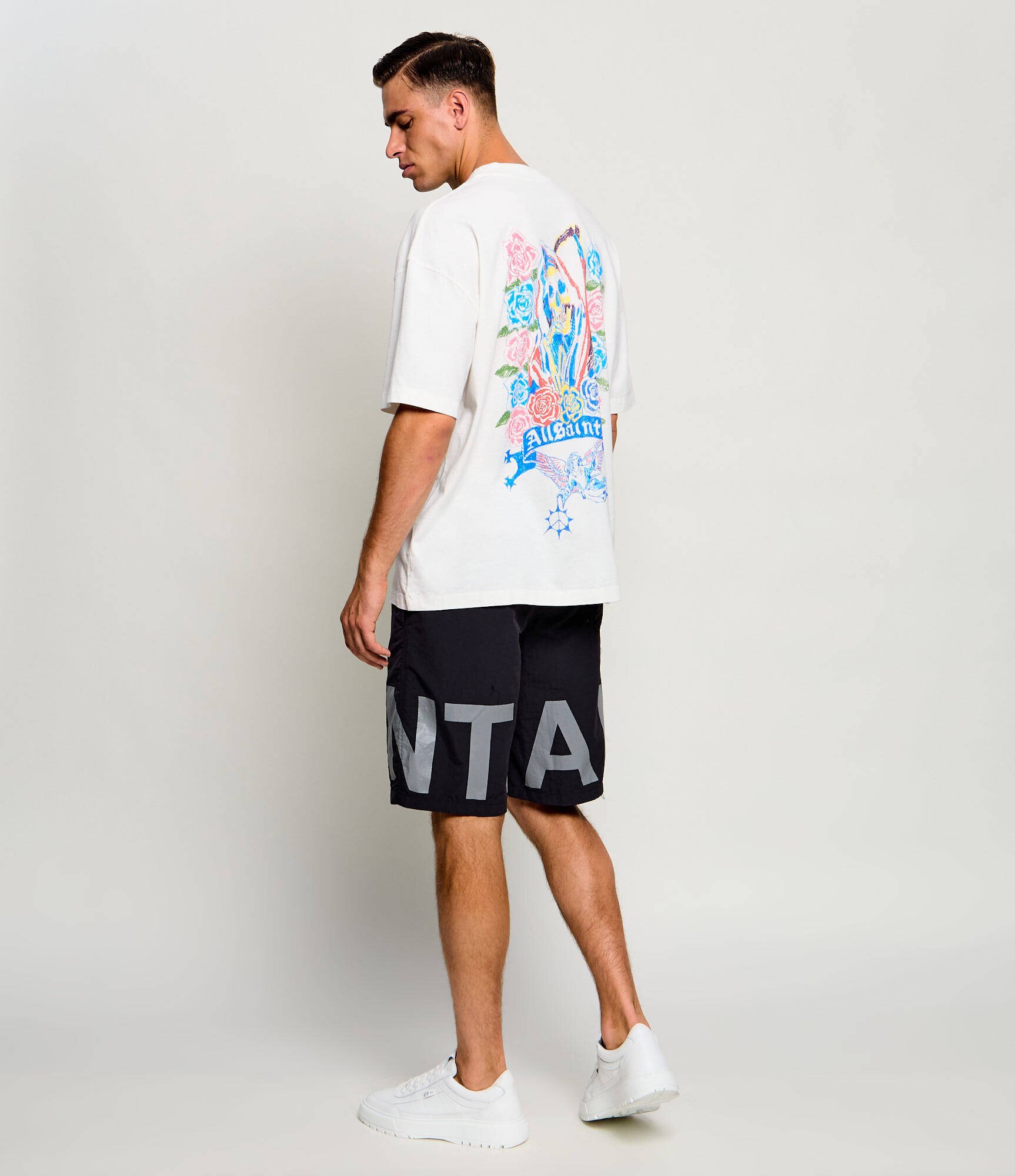 AllSaints Tricou Cray | Oversize fit