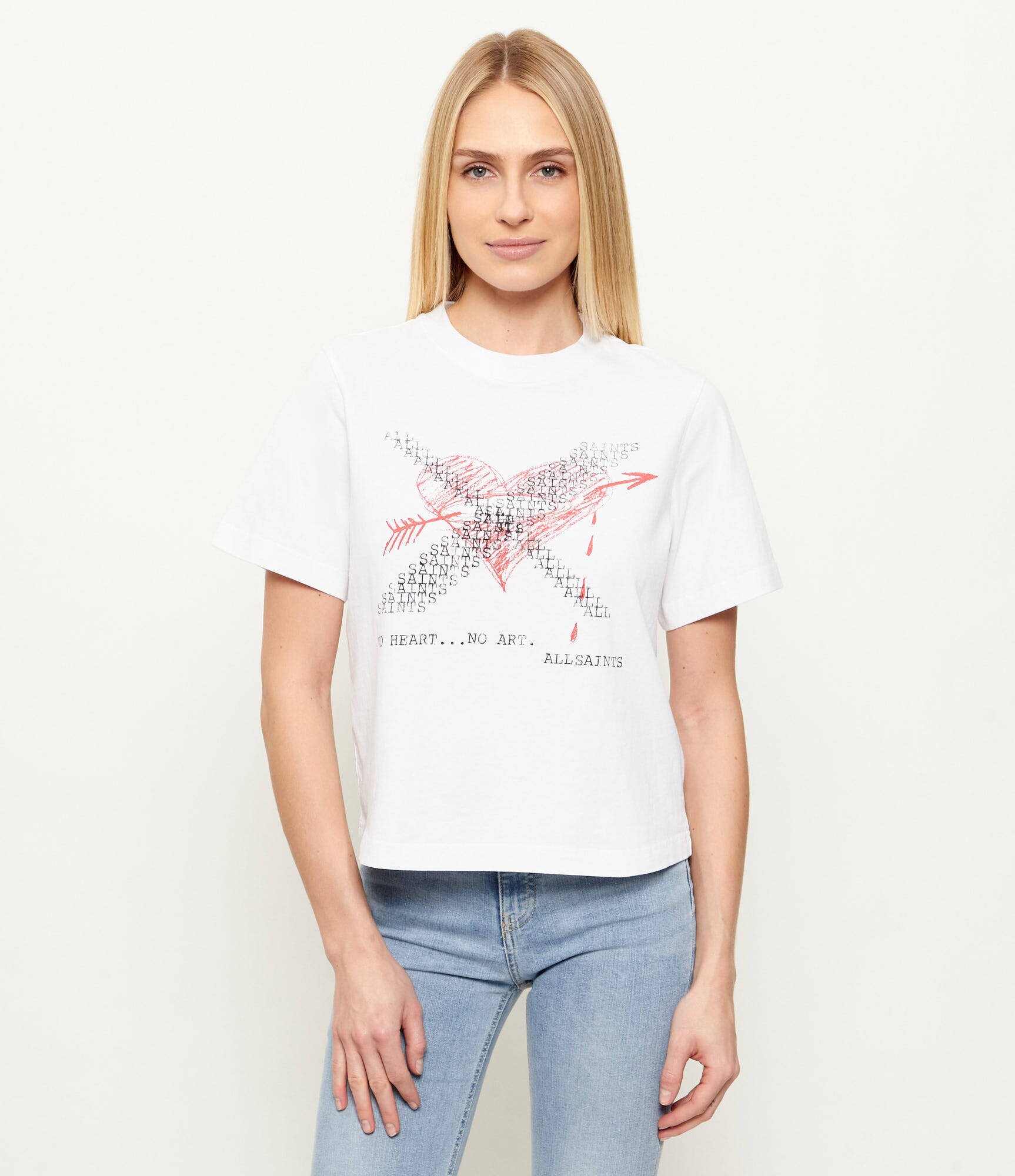 AllSaints Tricou HEARTACHE LISA | regular fit