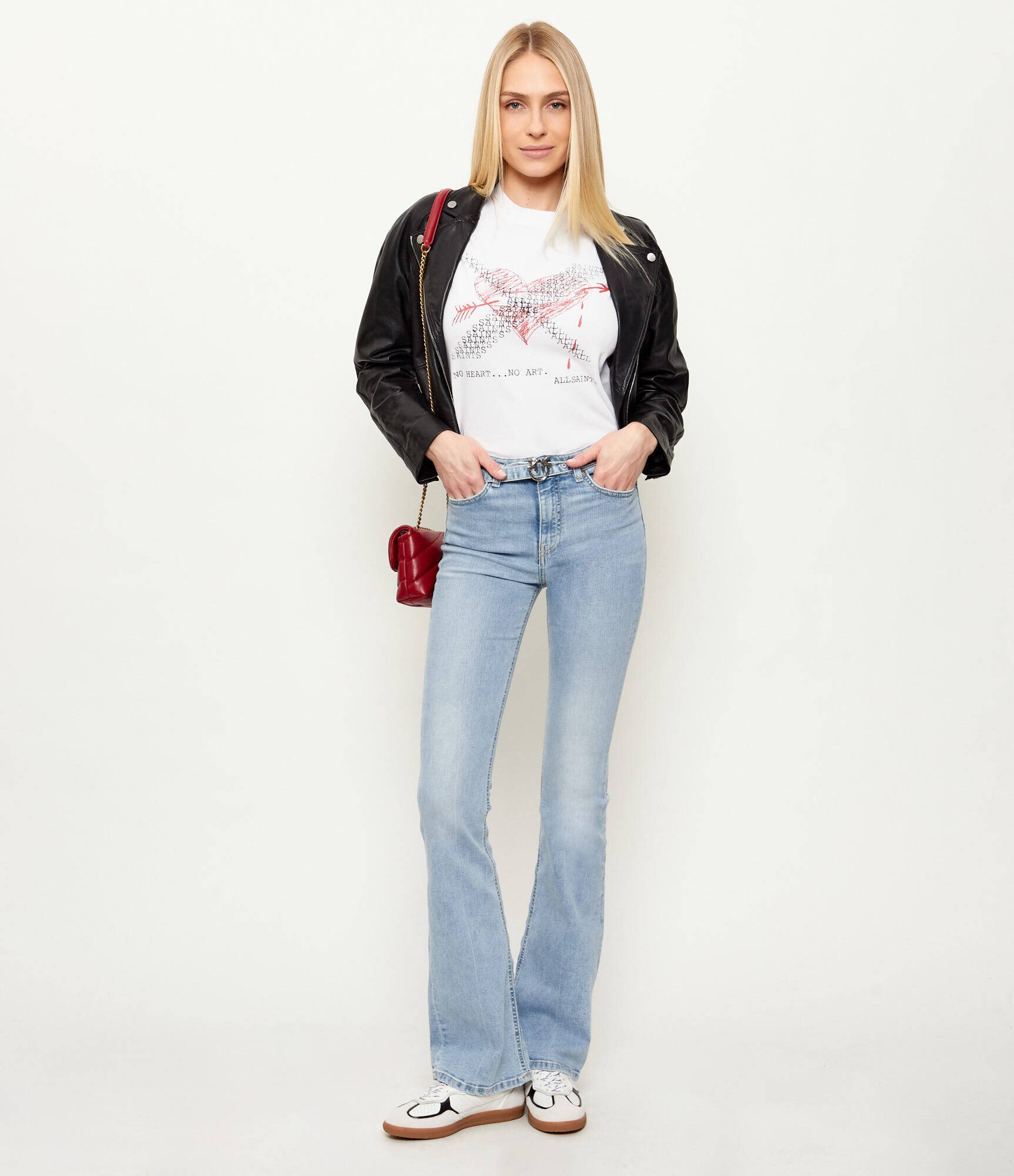 AllSaints Tricou HEARTACHE LISA | regular fit