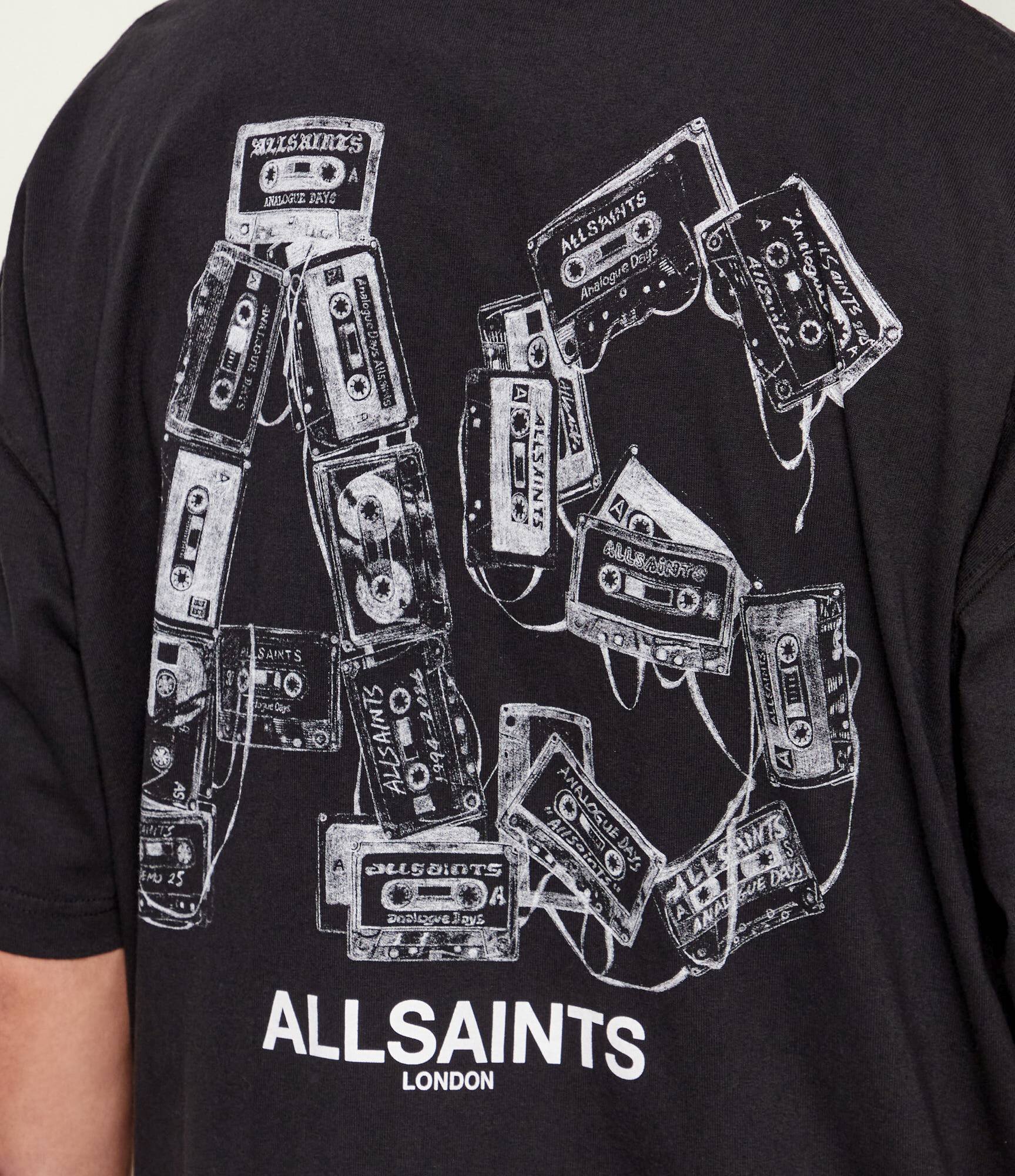 AllSaints Tricou MIXTAPE | Oversize fit