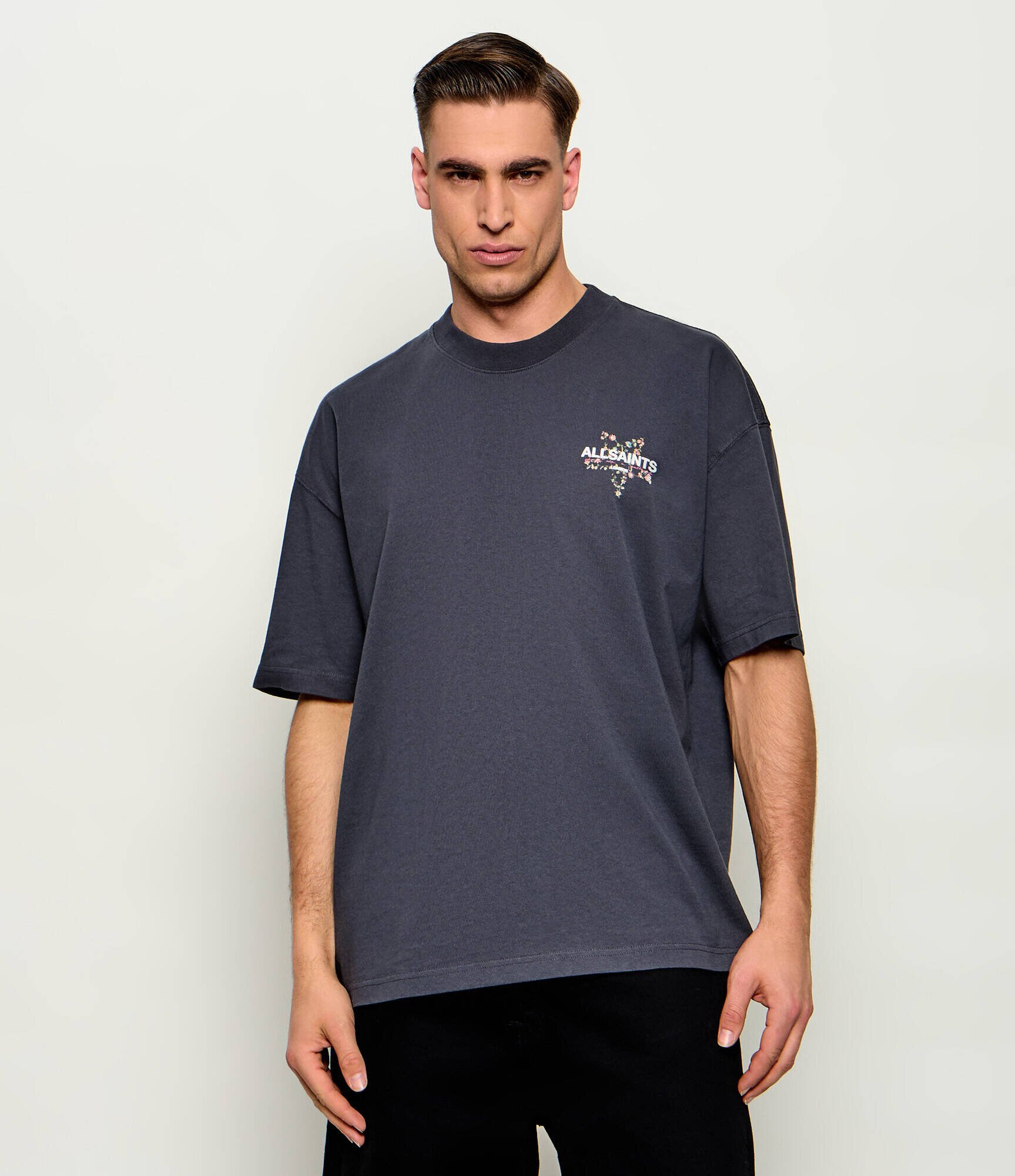 AllSaints Tricou PENTACLE | Oversize fit