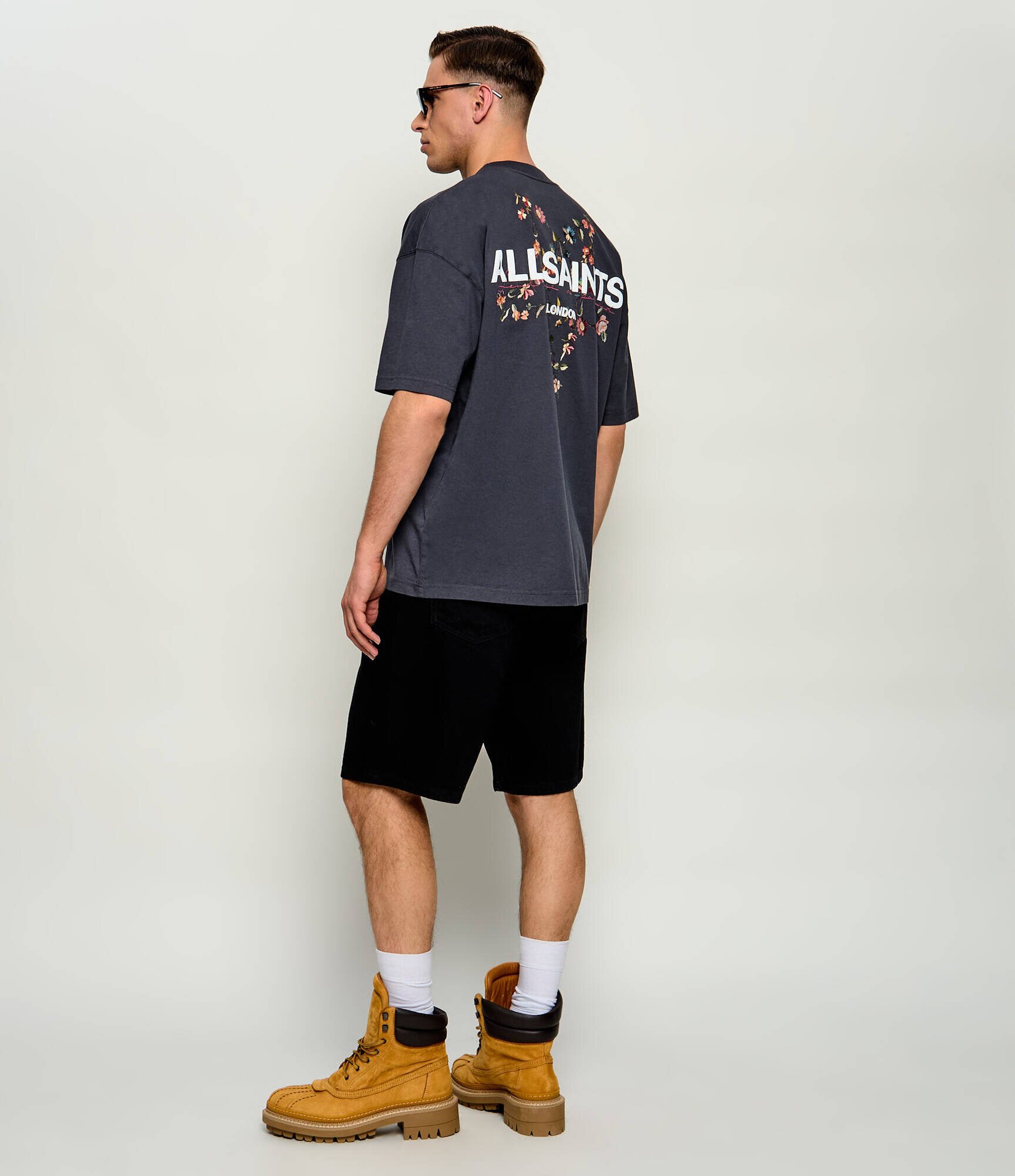 AllSaints Tricou PENTACLE | Oversize fit