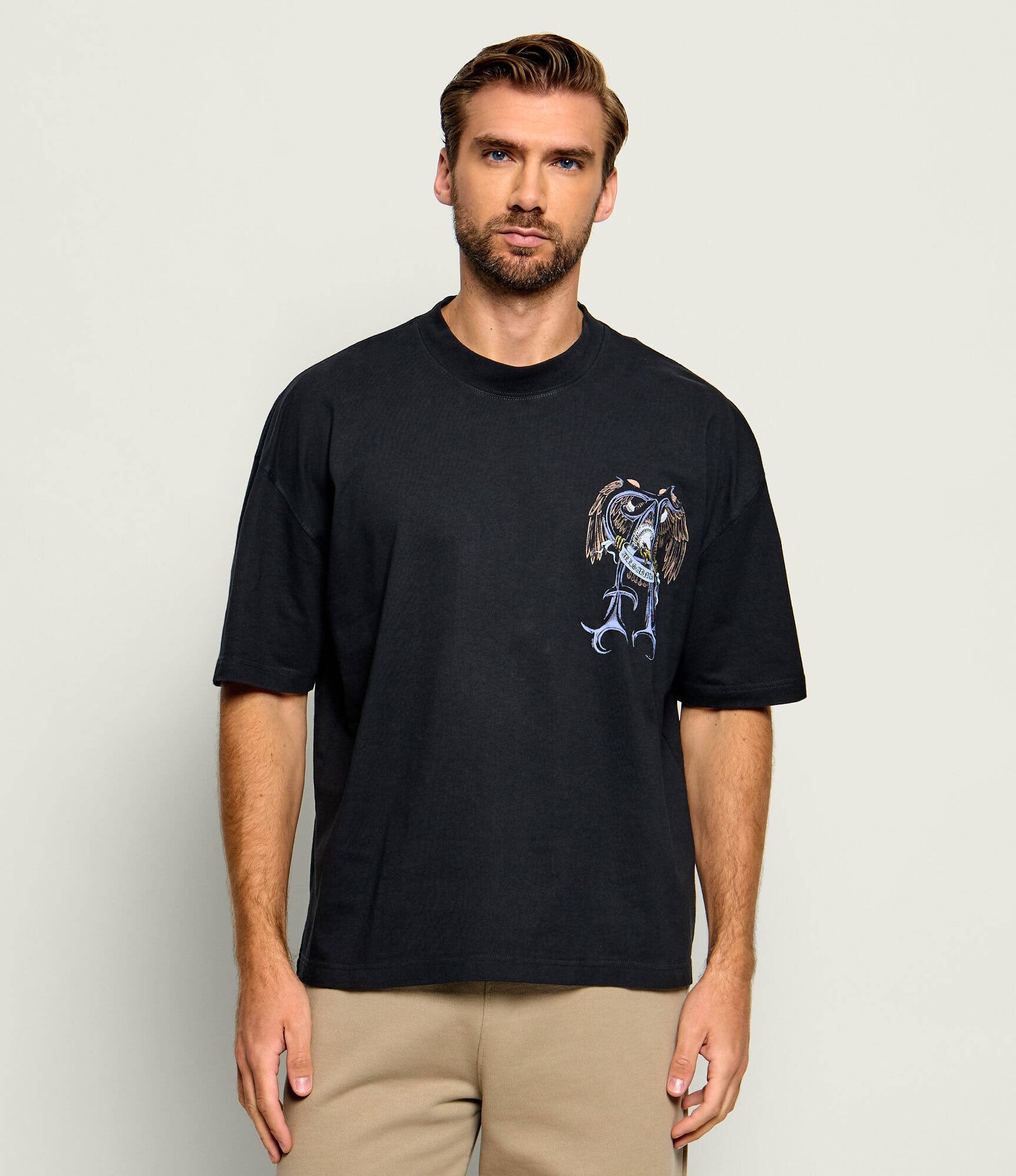 AllSaints Tricou Raptour | Loose fit