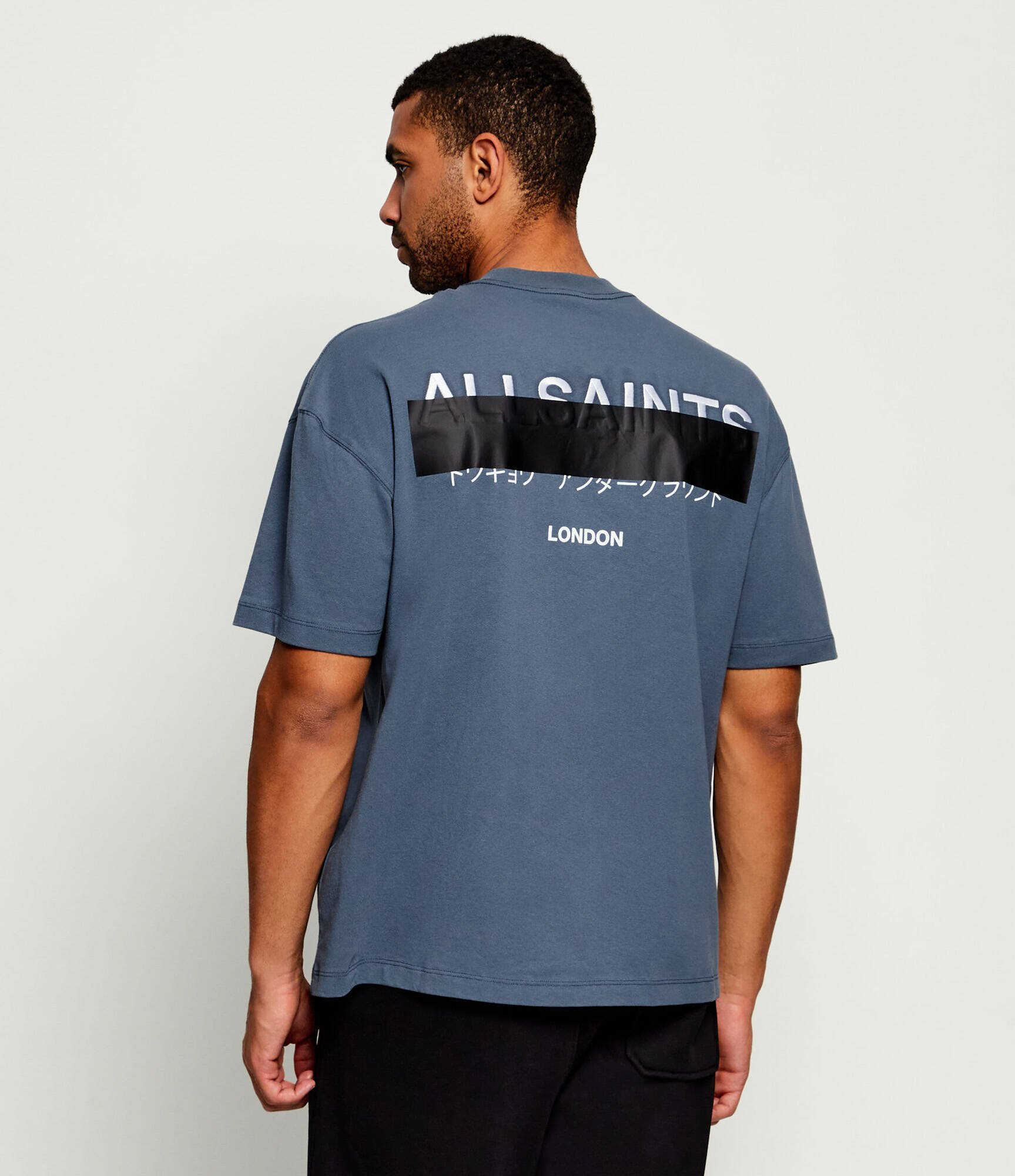 AllSaints Tricou Redact | Oversize fit