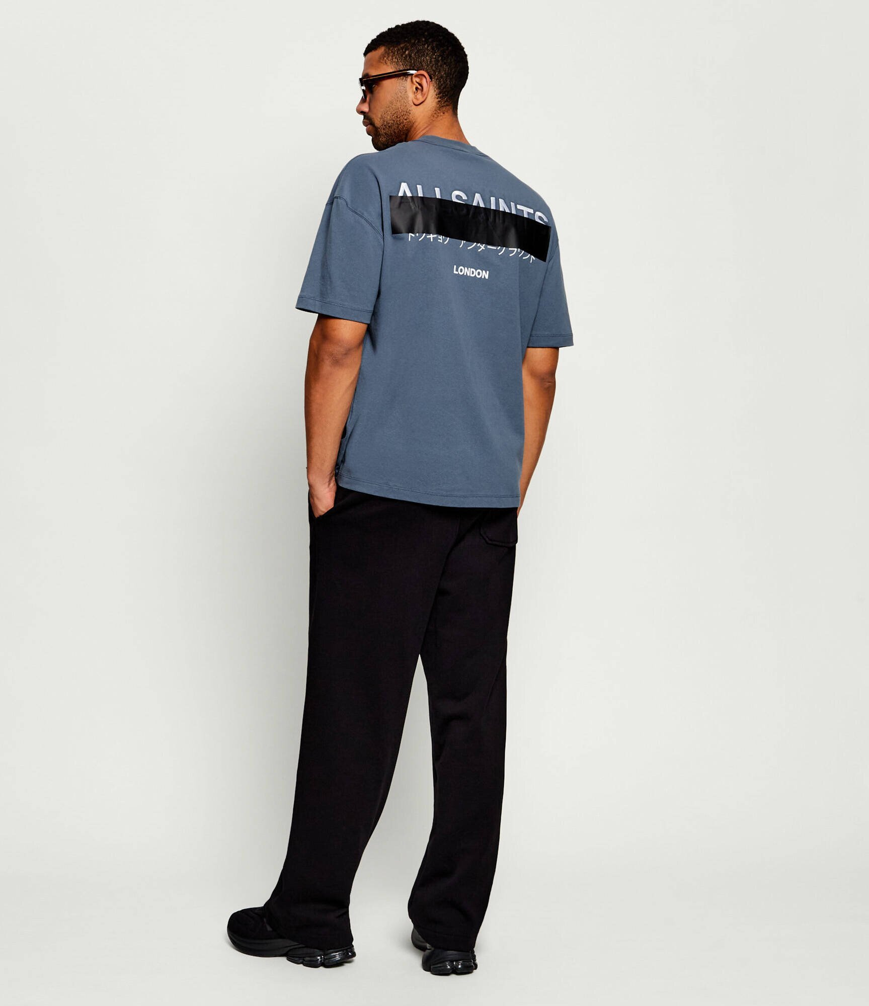 AllSaints Tricou Redact | Oversize fit