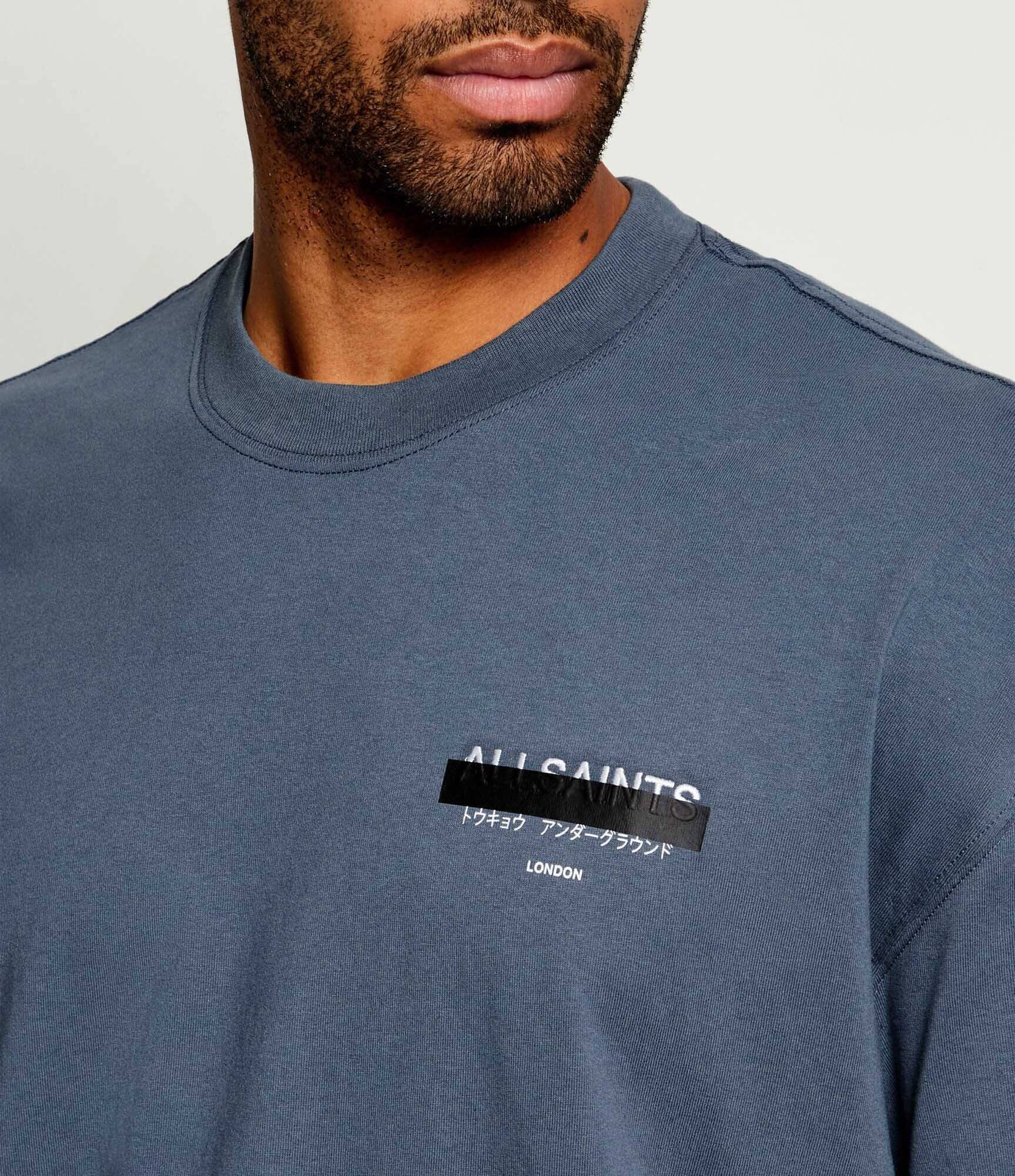 AllSaints Tricou Redact | Oversize fit