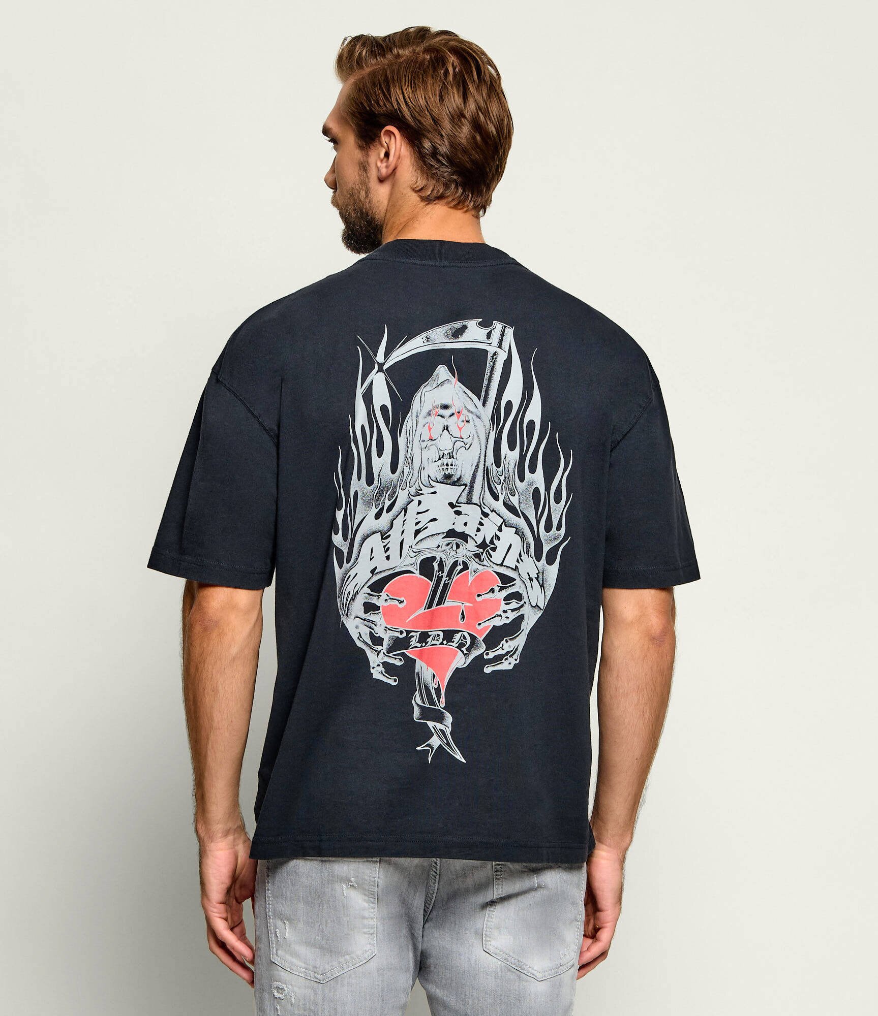 AllSaints Tricou Scimitar | Loose fit