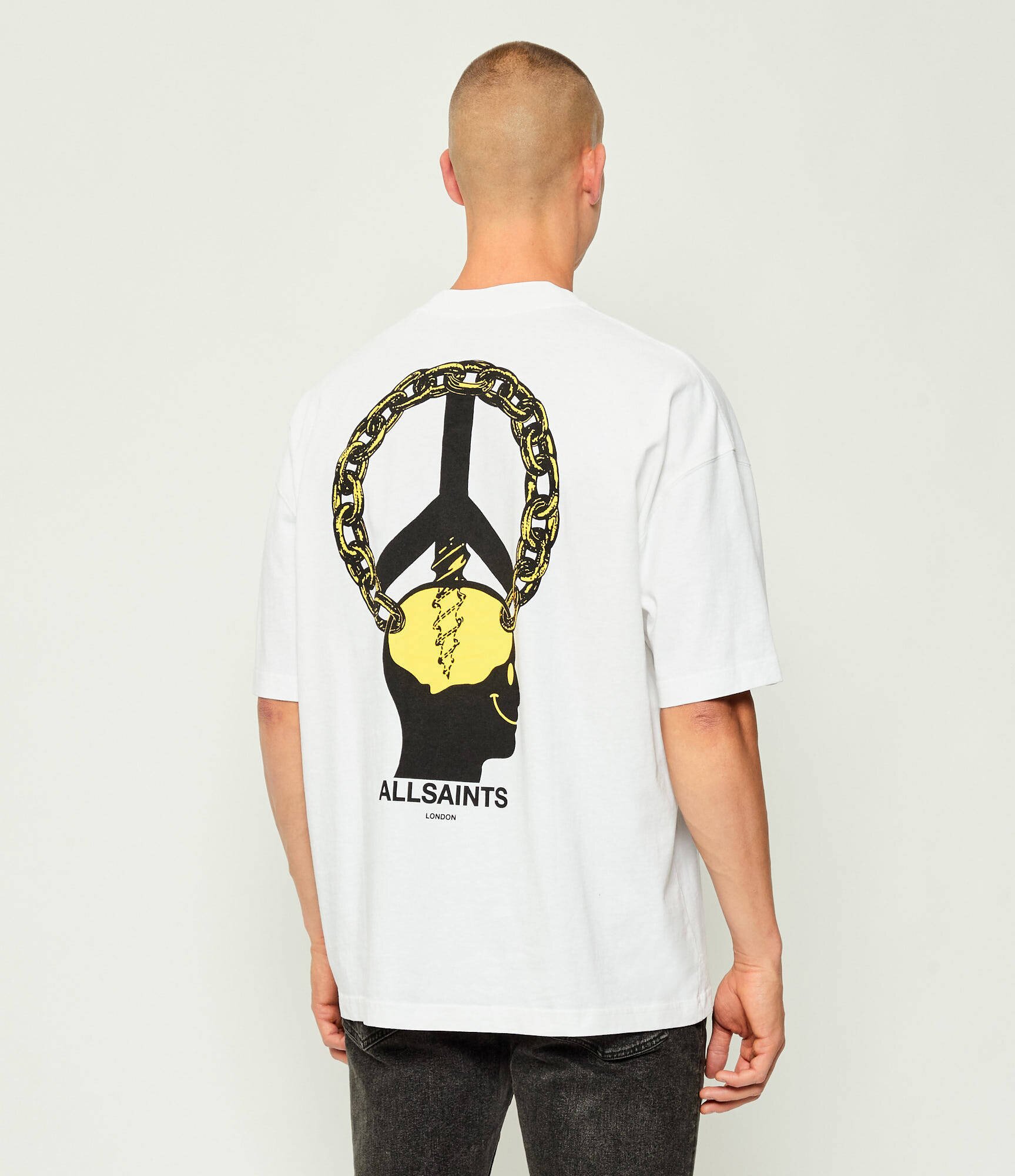 AllSaints Tricou SCREWED | Oversize fit