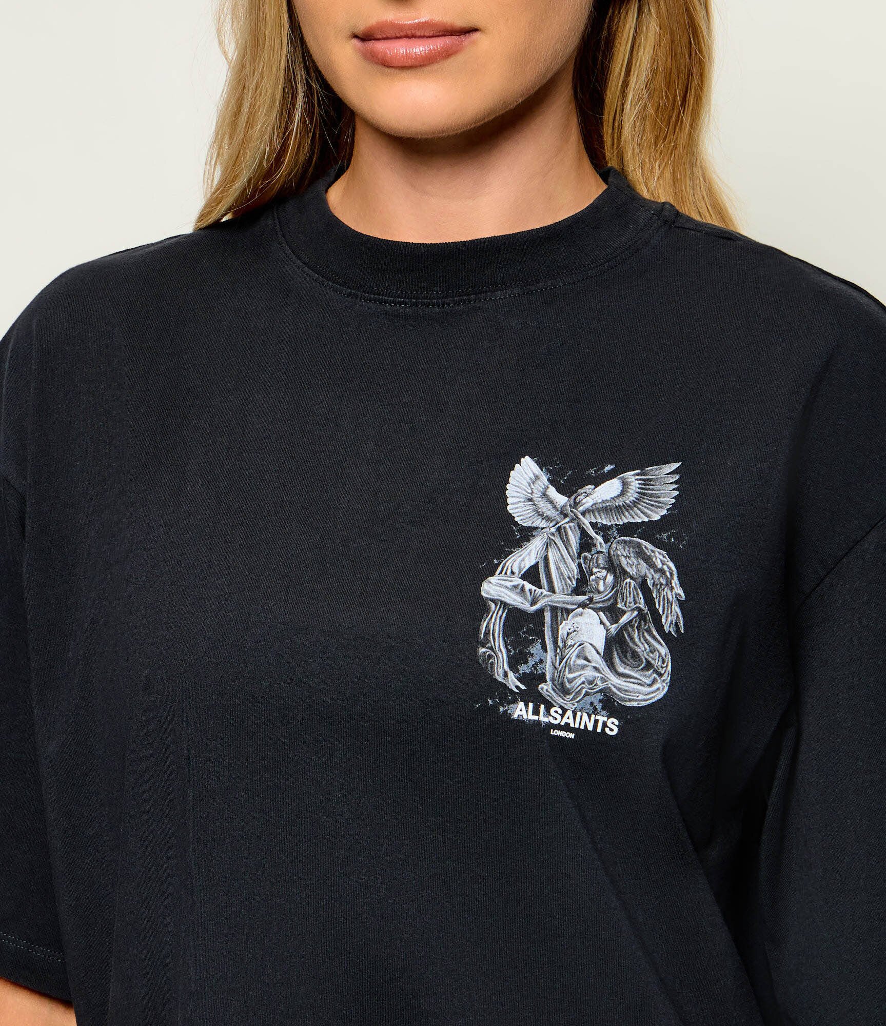 AllSaints Tricou Seraph Amelie | Oversize fit