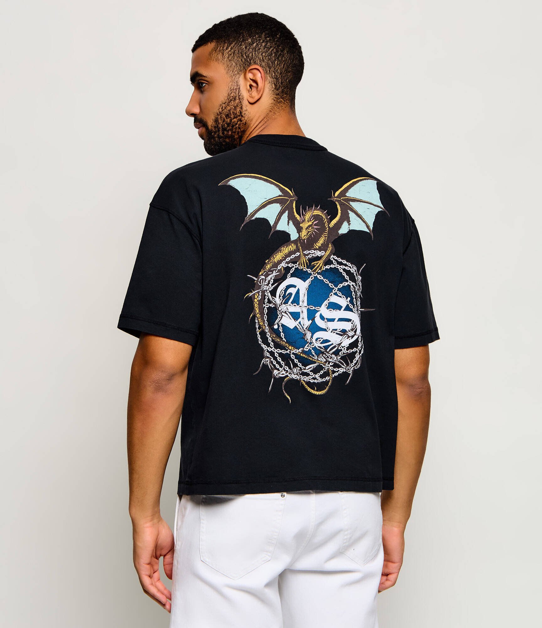 AllSaints Tricou Wyvern | Loose fit