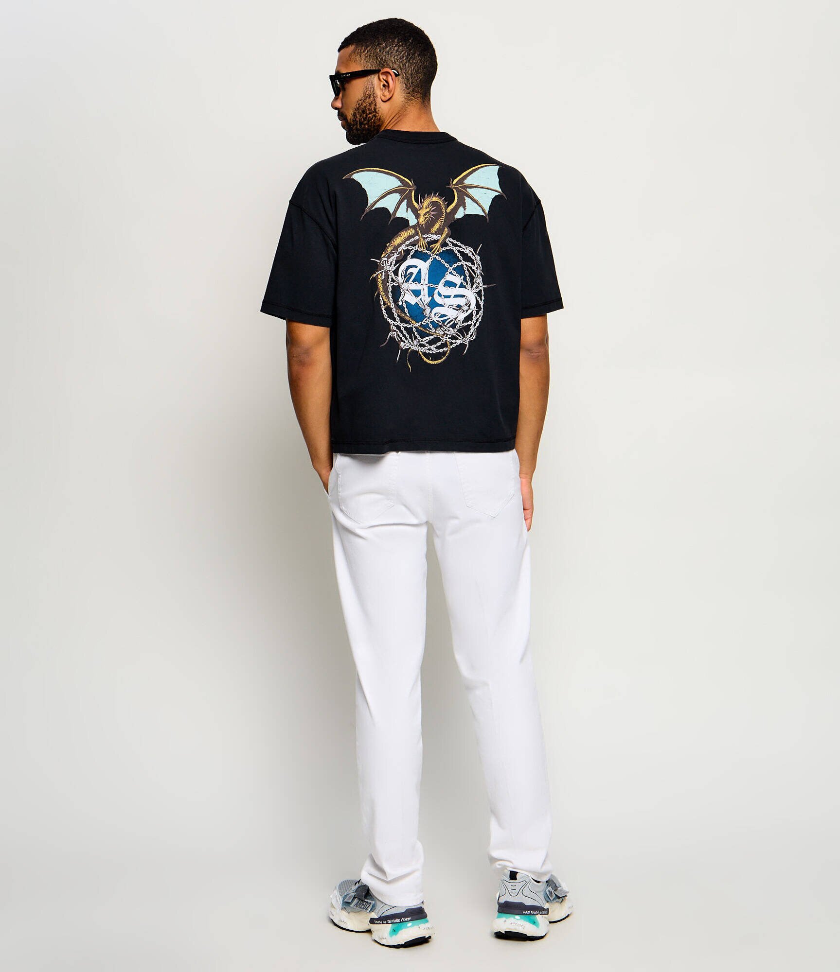 AllSaints Tricou Wyvern | Loose fit
