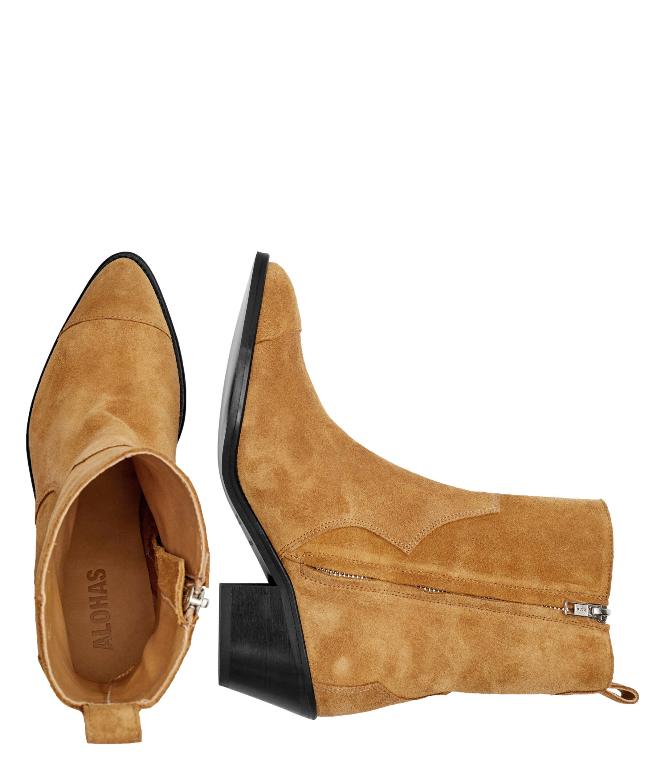 ALOHAS Cizme cowboy Austin | piele întoarsă