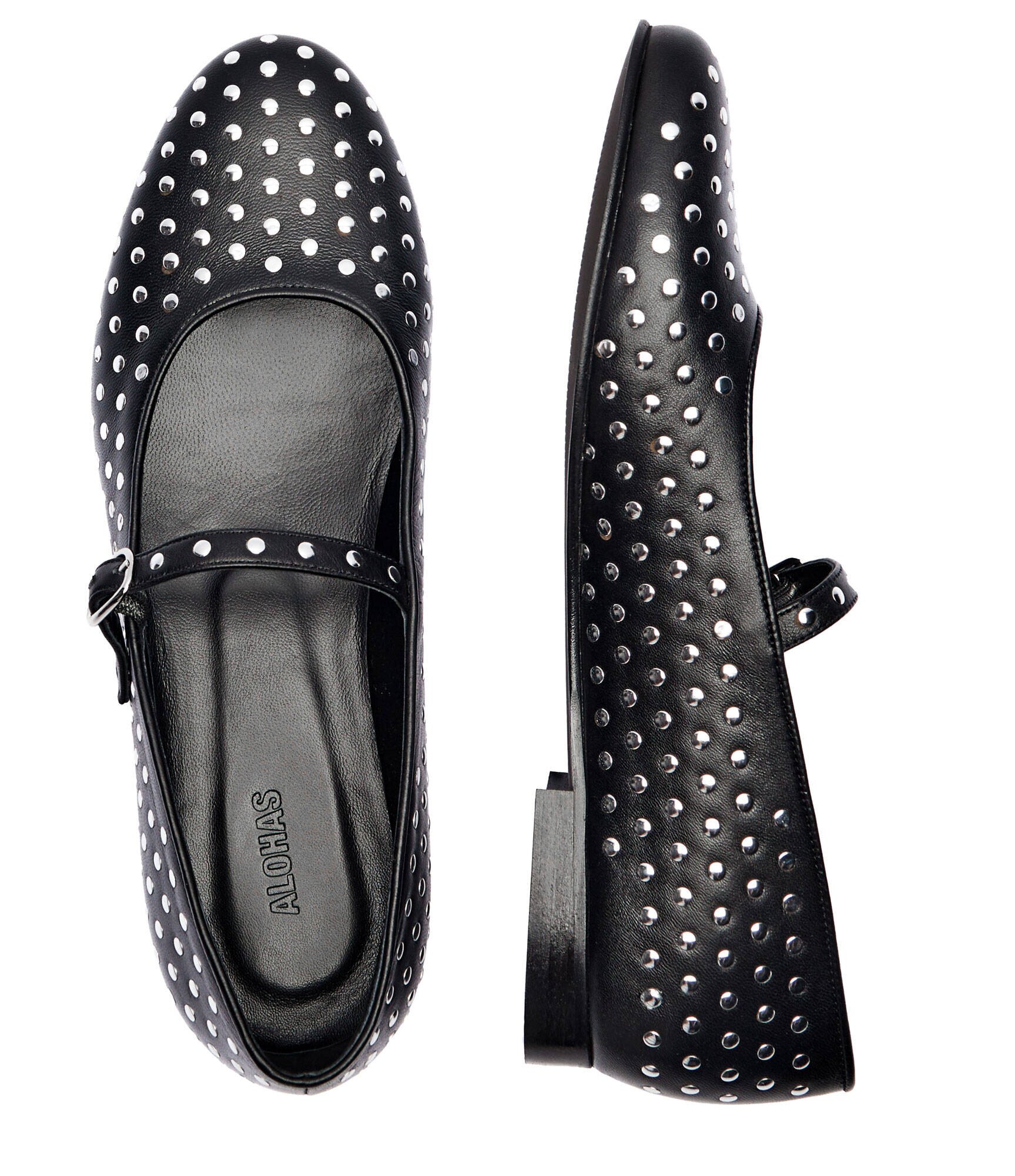 ALOHAS De piele balerini Lucien Mary Jane