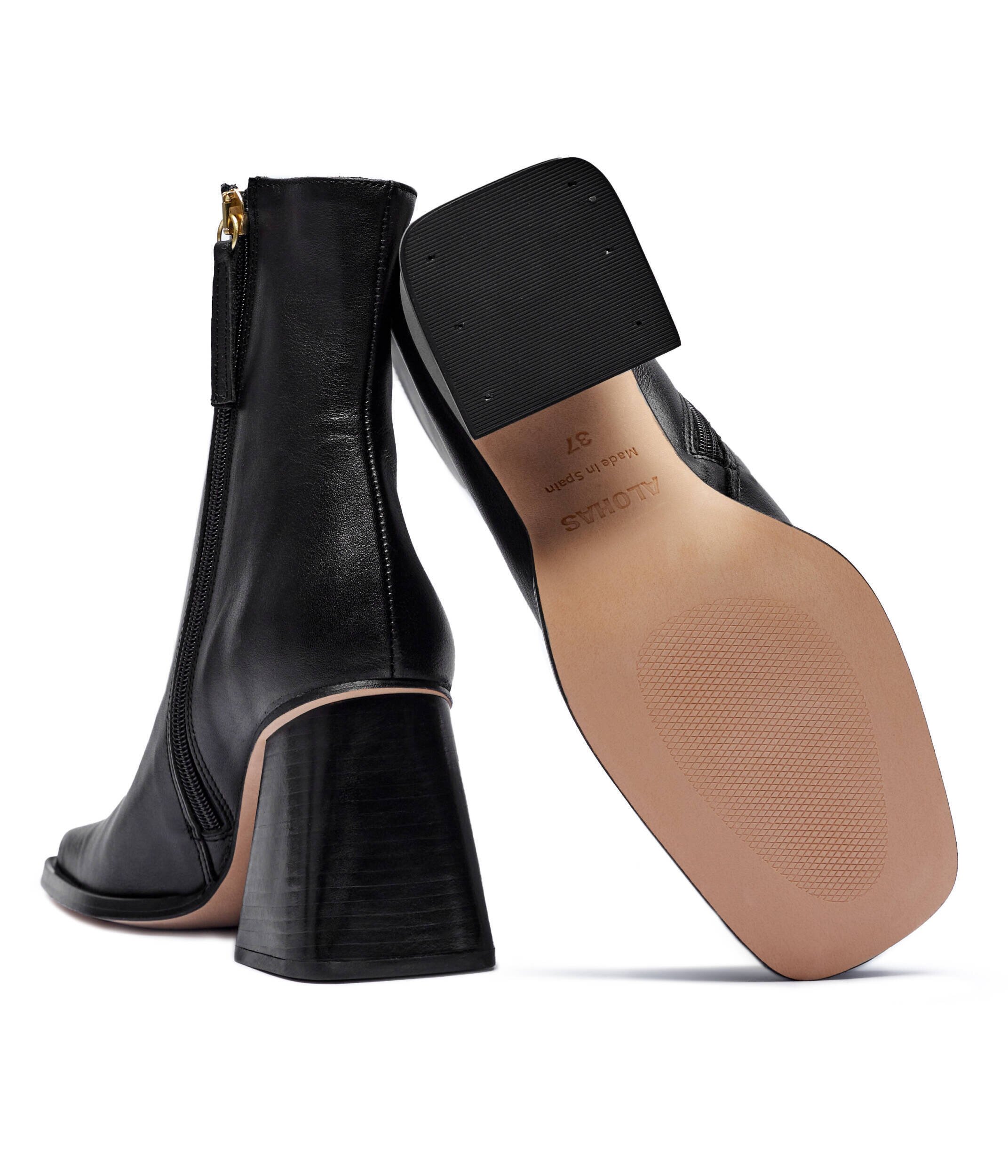 ALOHAS De piele botine cu toc South