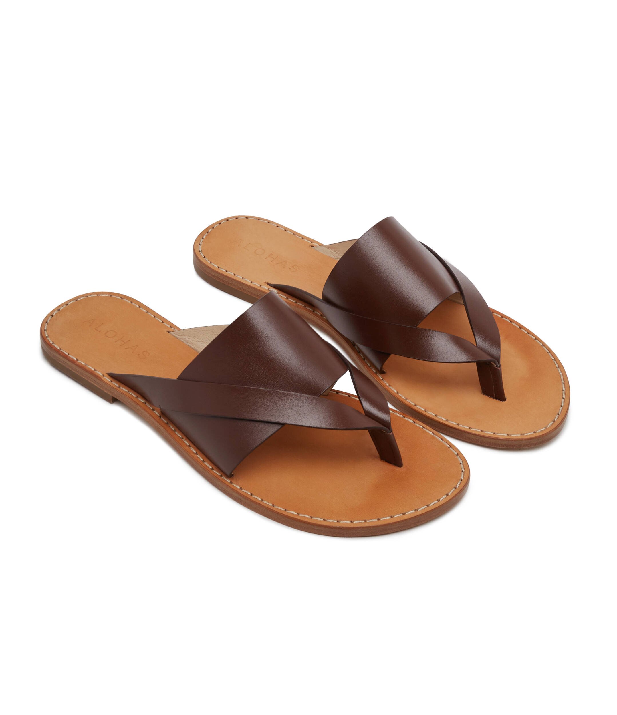 ALOHAS De piele flip flops