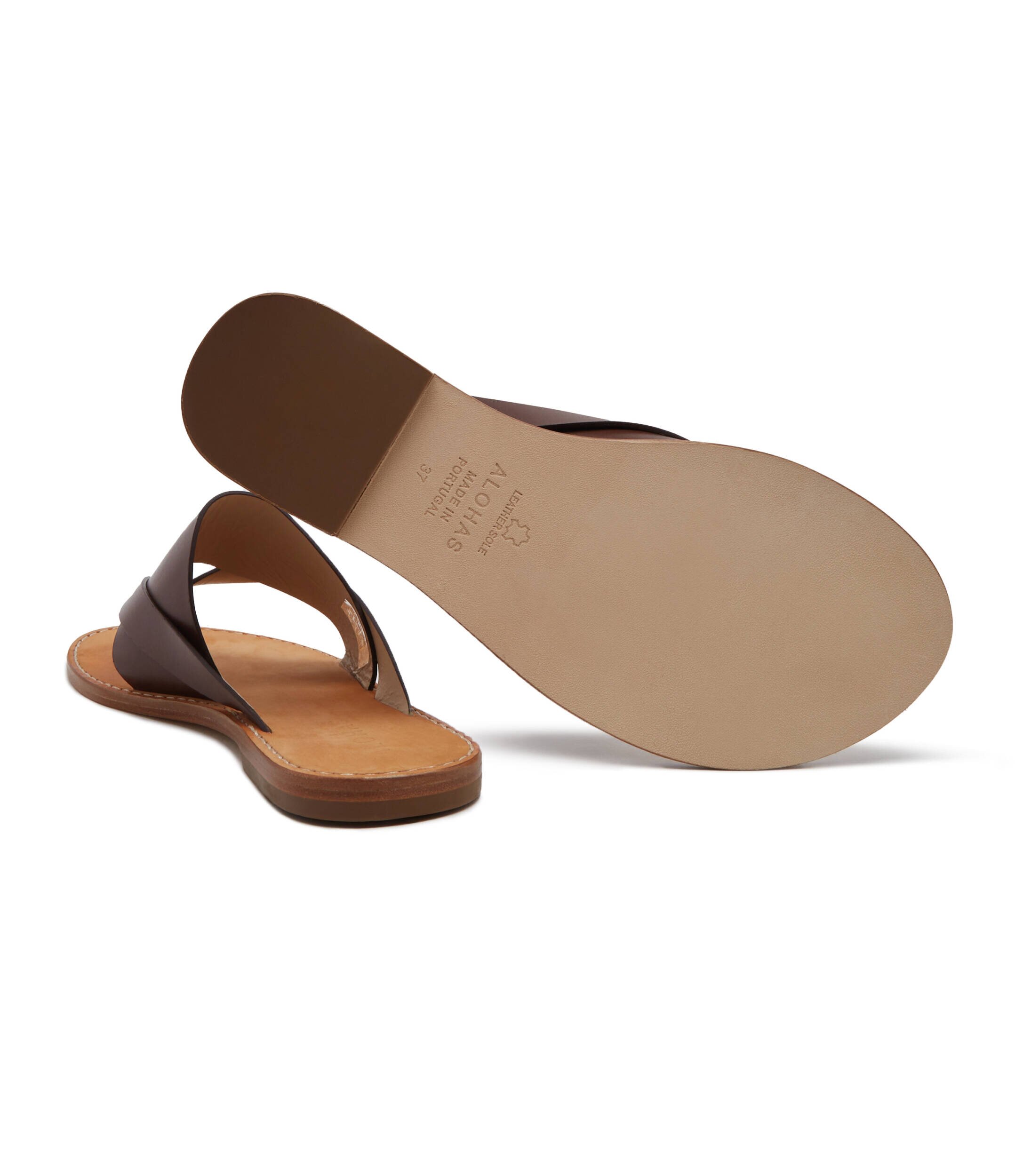 ALOHAS De piele flip flops