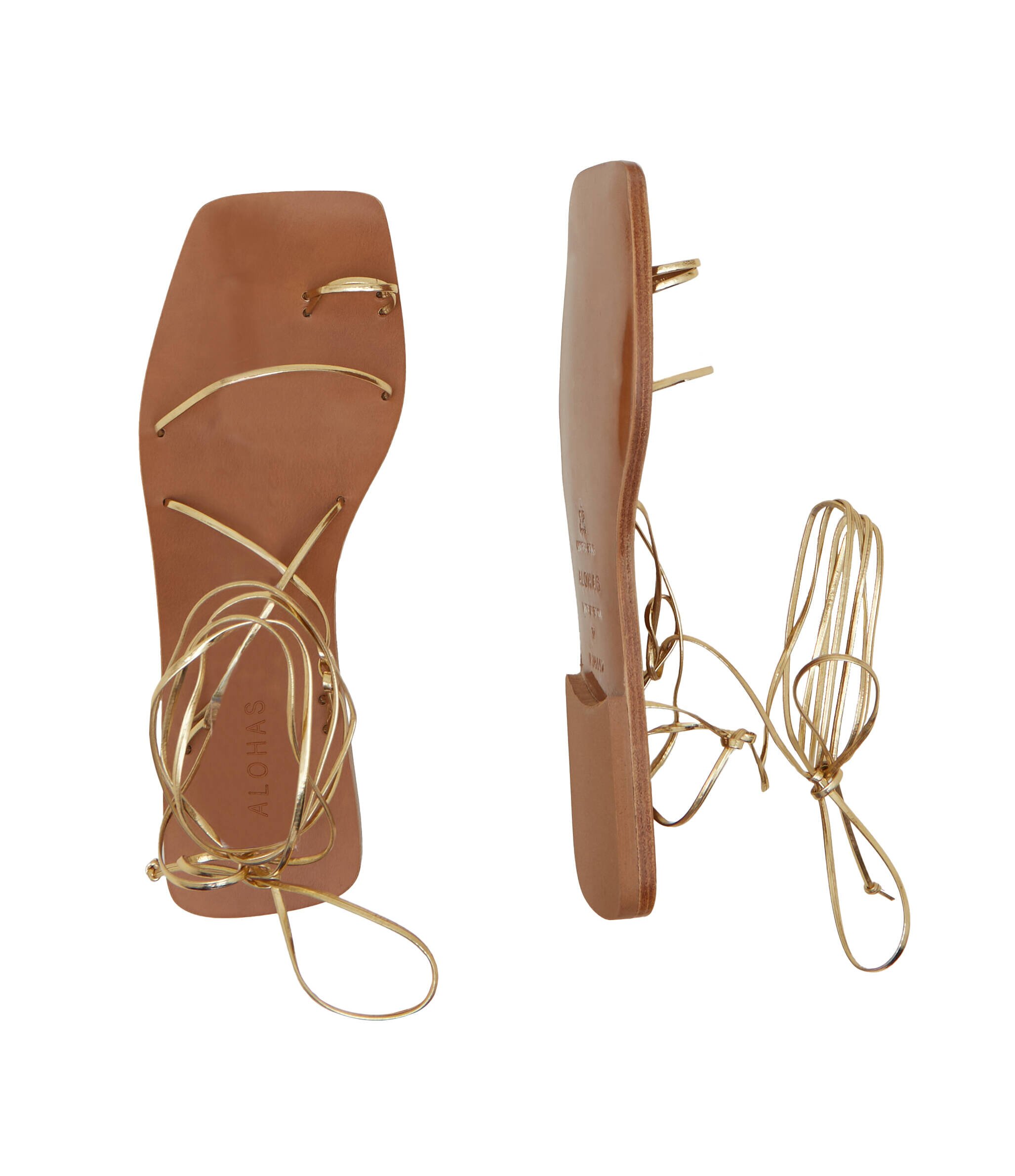 ALOHAS De piele sandale