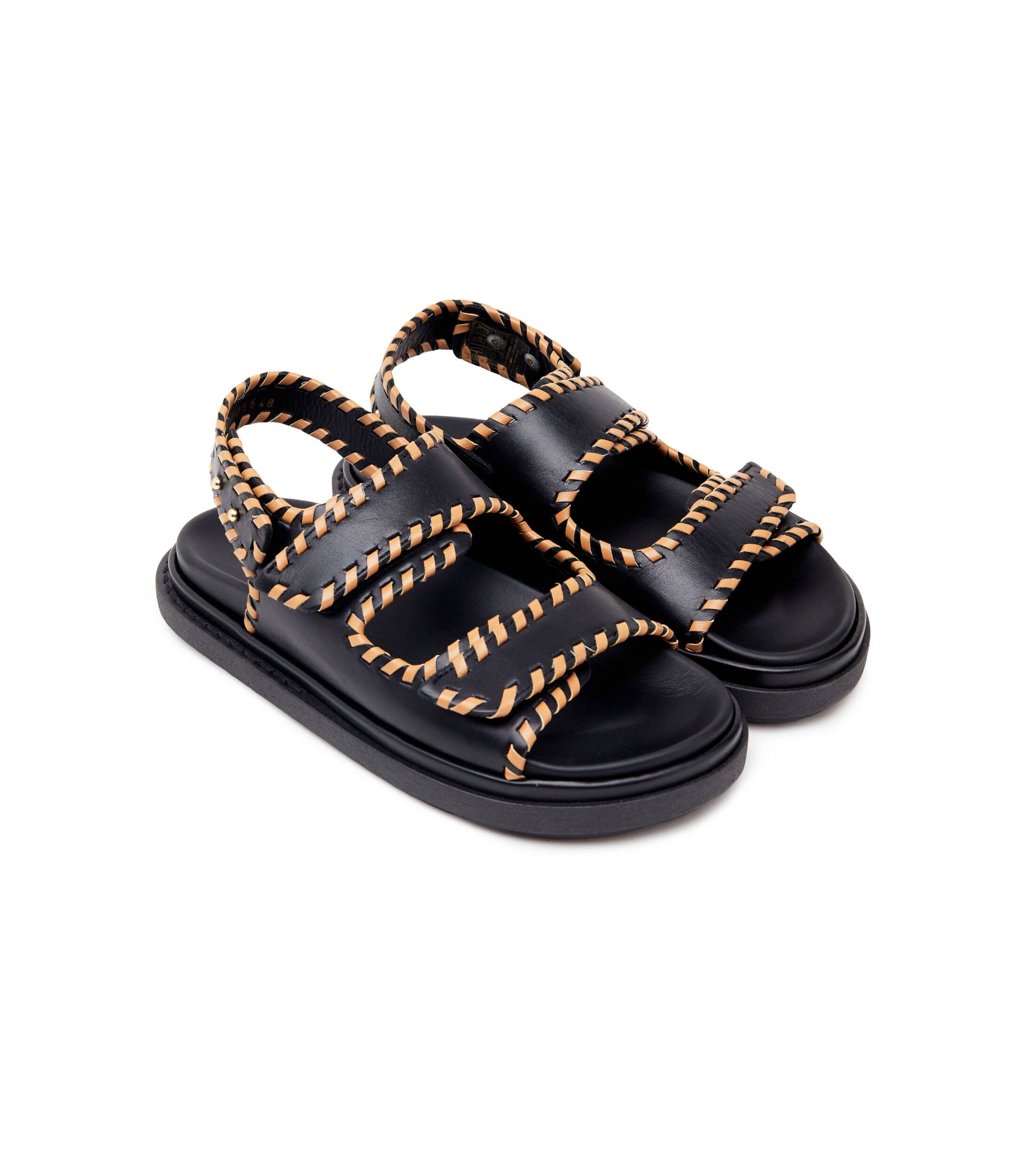 ALOHAS De piele sandale Barrel