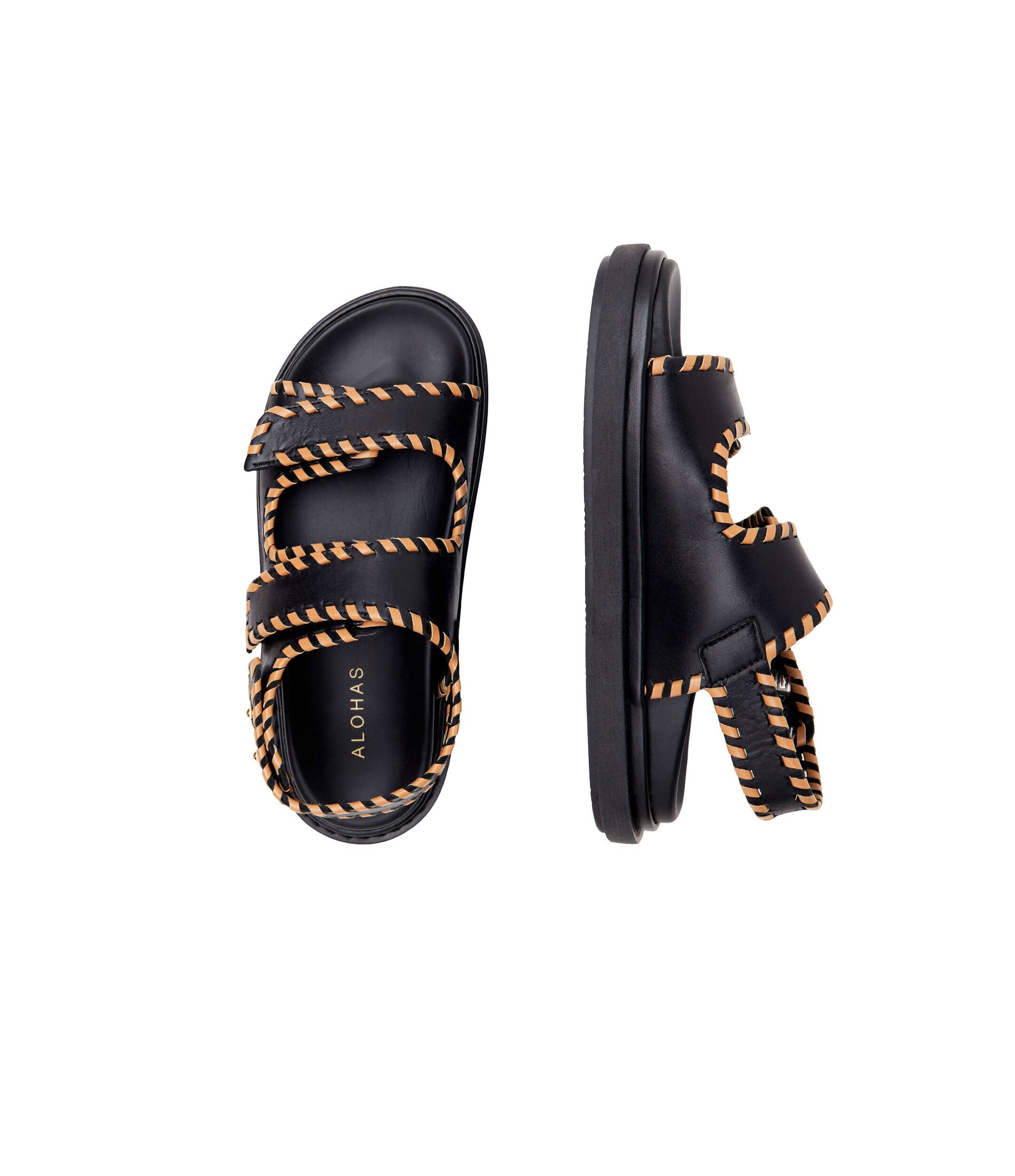 ALOHAS De piele sandale Barrel