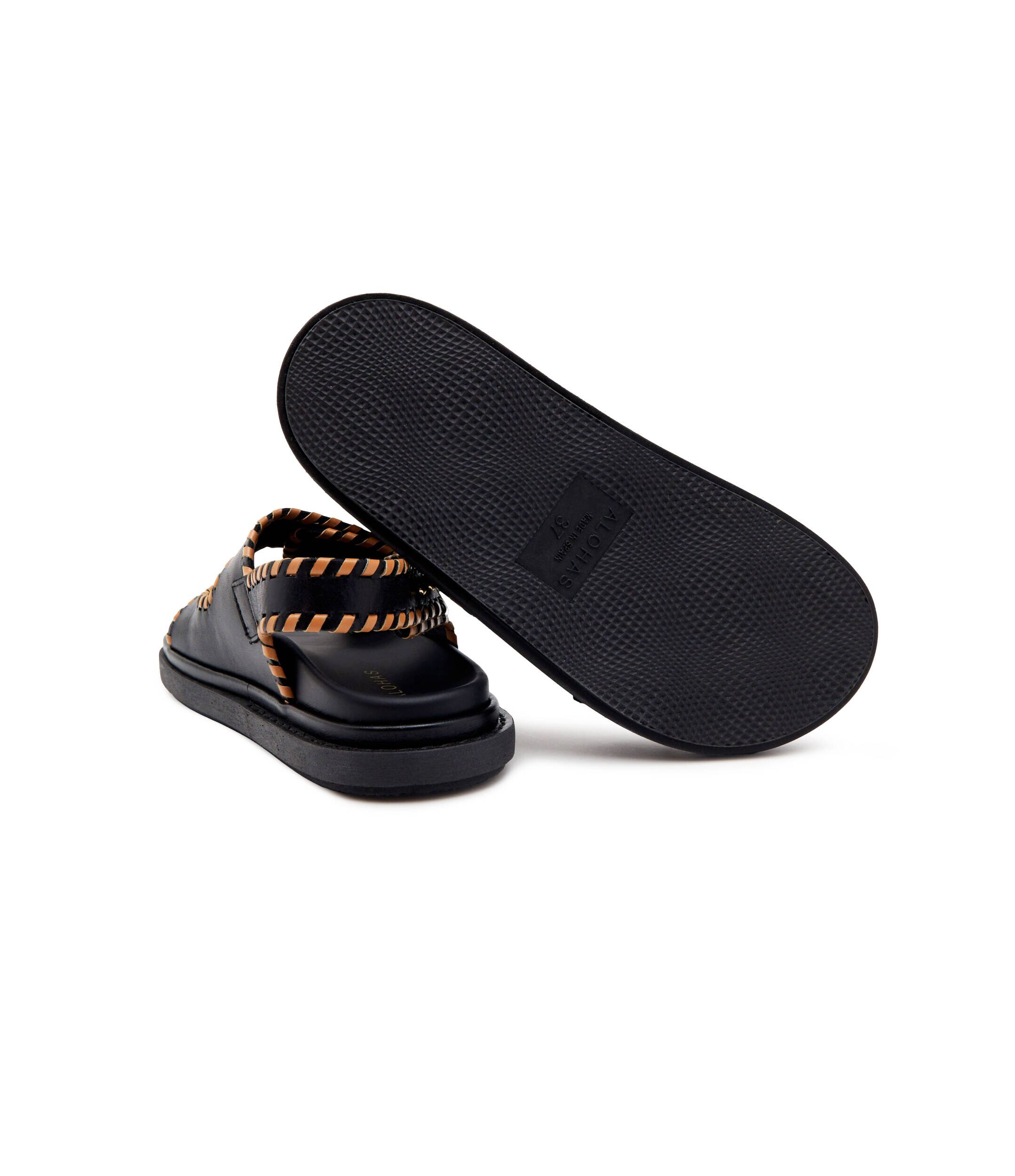 ALOHAS De piele sandale Barrel