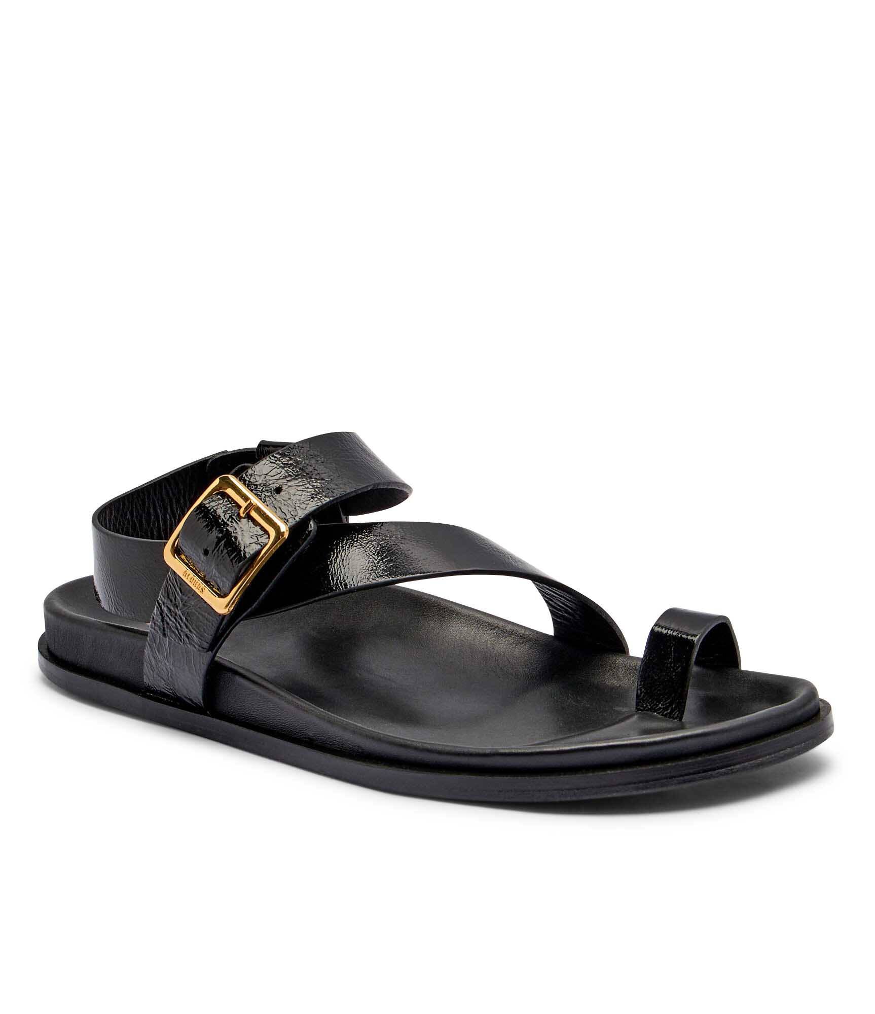 ALOHAS De piele sandale Siren Onix