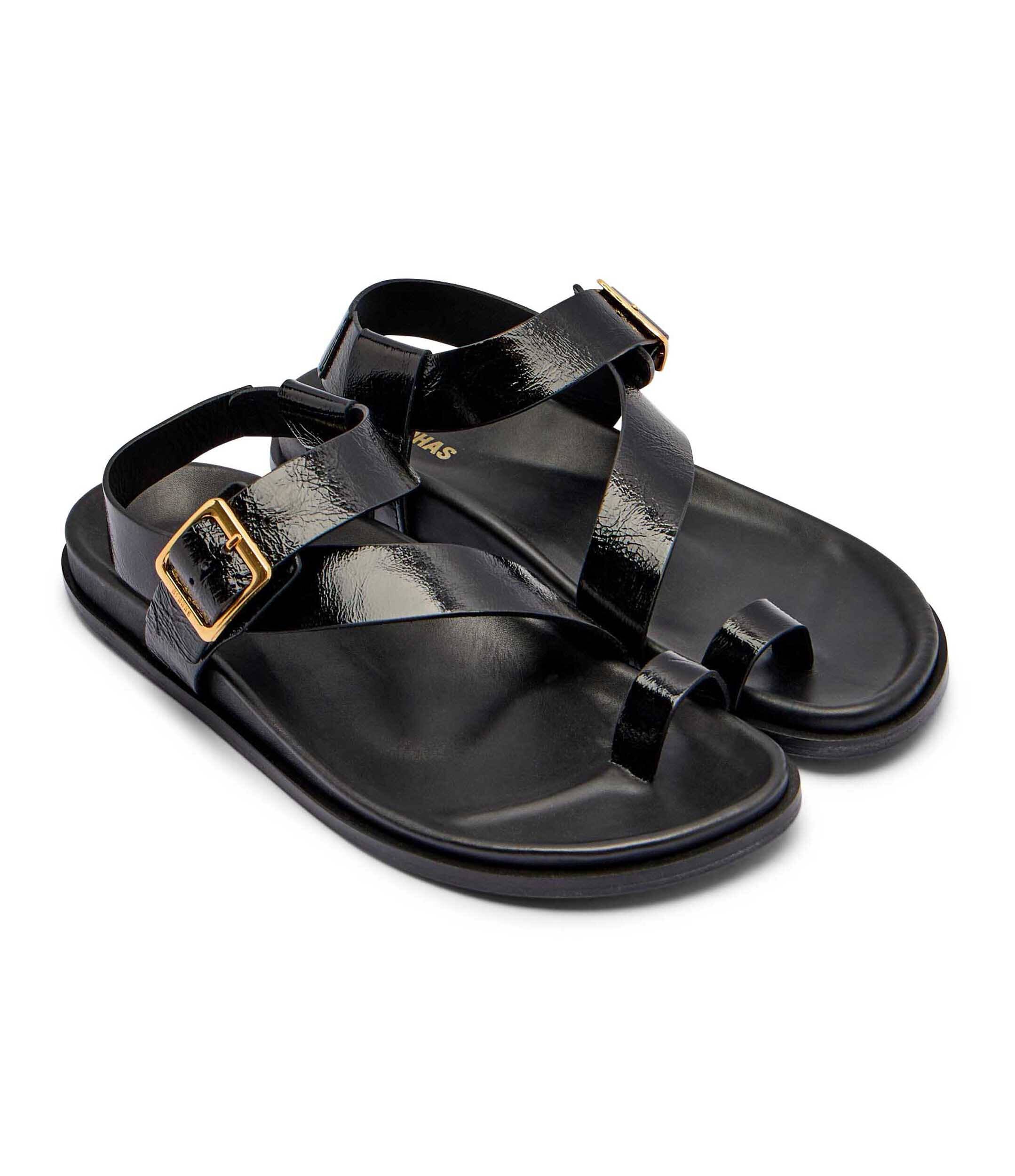 ALOHAS De piele sandale Siren Onix