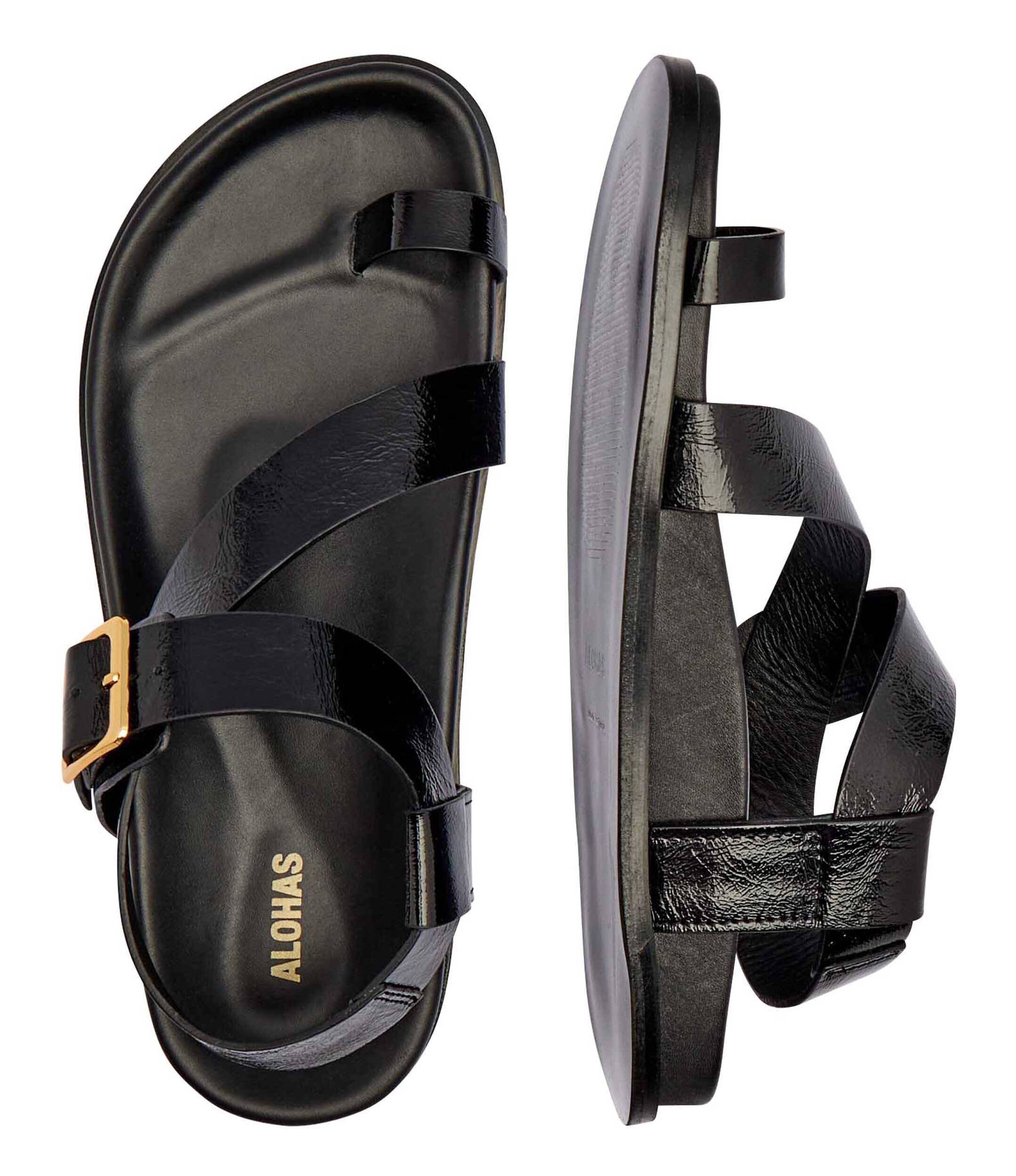 ALOHAS De piele sandale Siren Onix