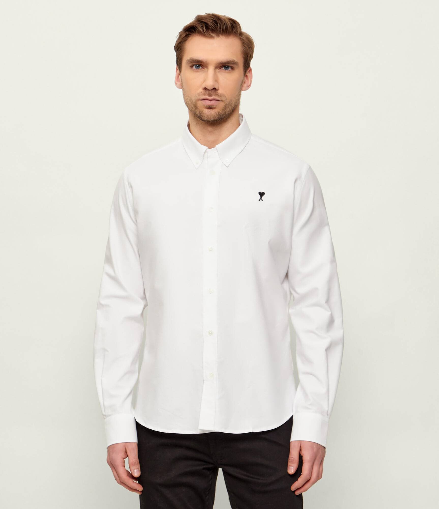 AMI Paris Cămașă | Classic fit oxford