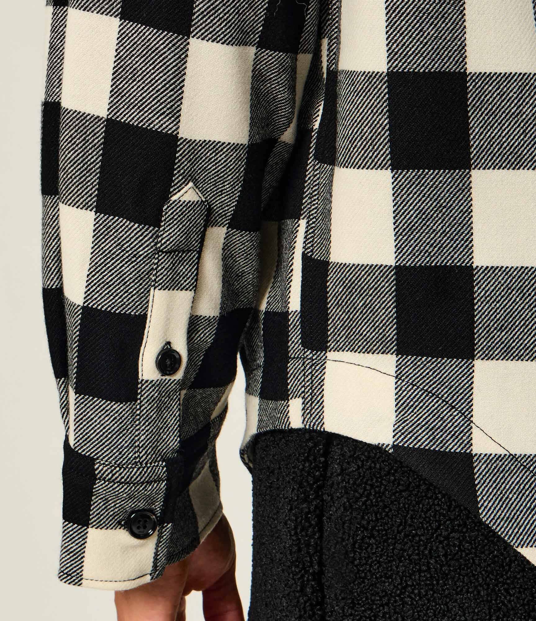 AMI Paris De lână cămașă | Oversize fit