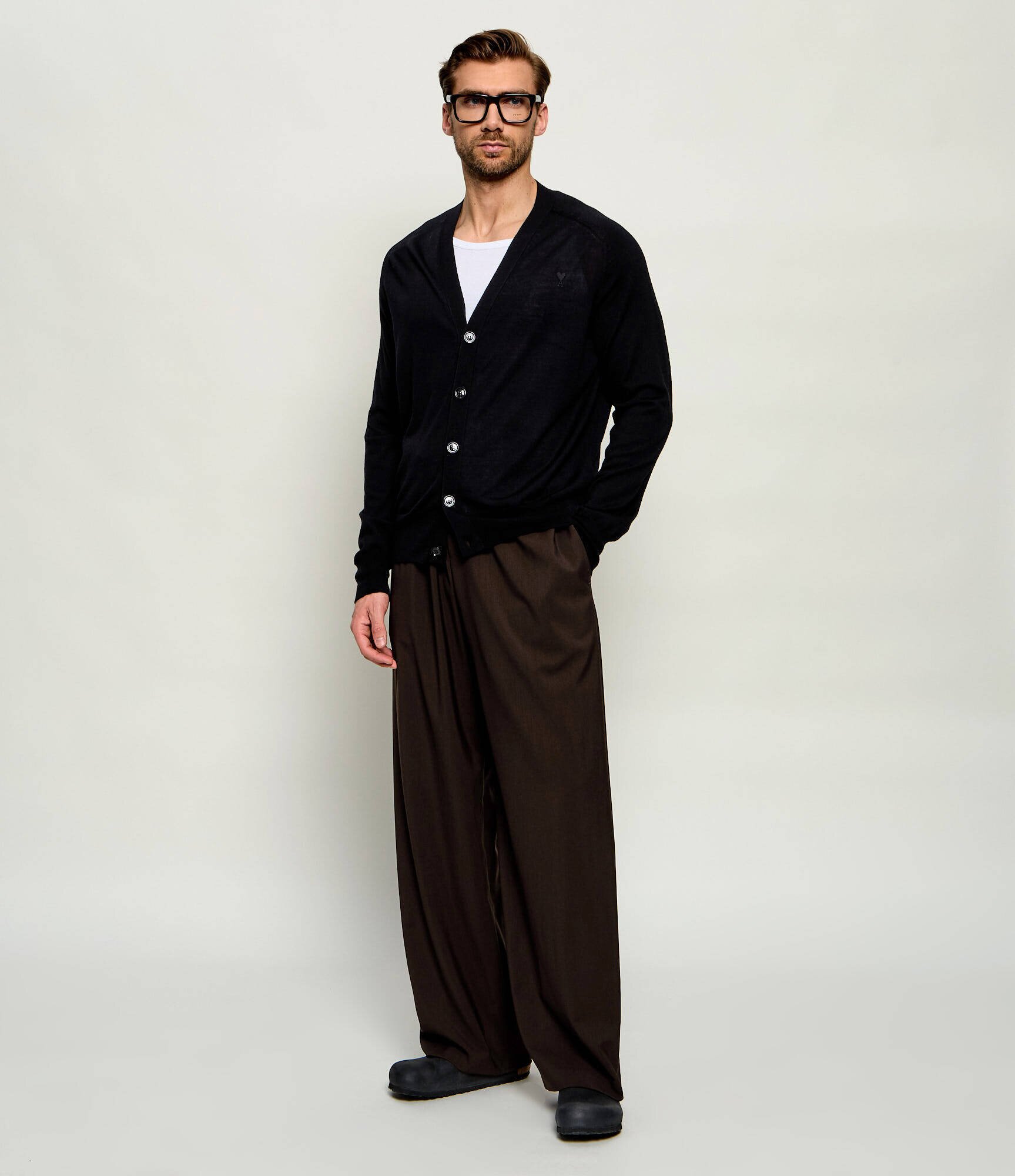 AMI Paris De lână cardigan | regular fit