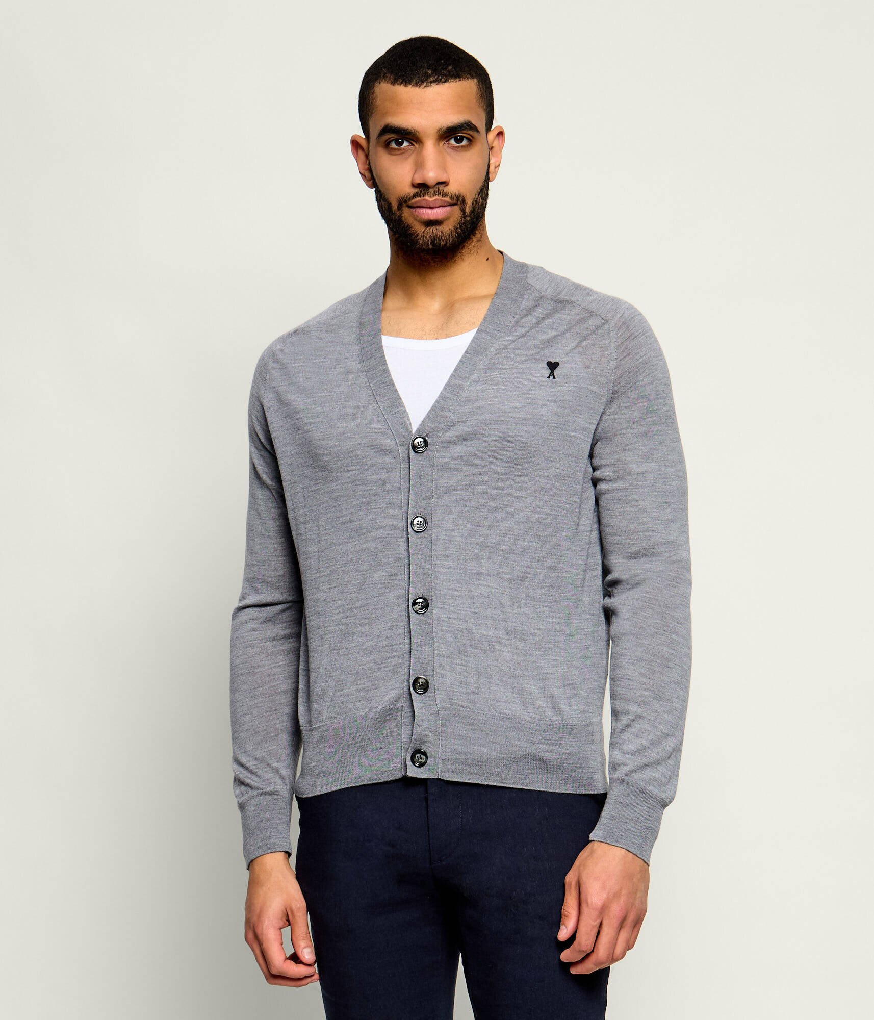 AMI Paris De lână cardigan | regular fit