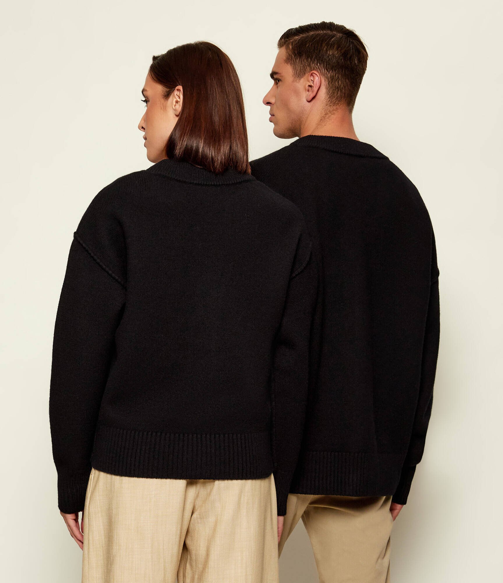 AMI Paris De lână cardigan | regular fit