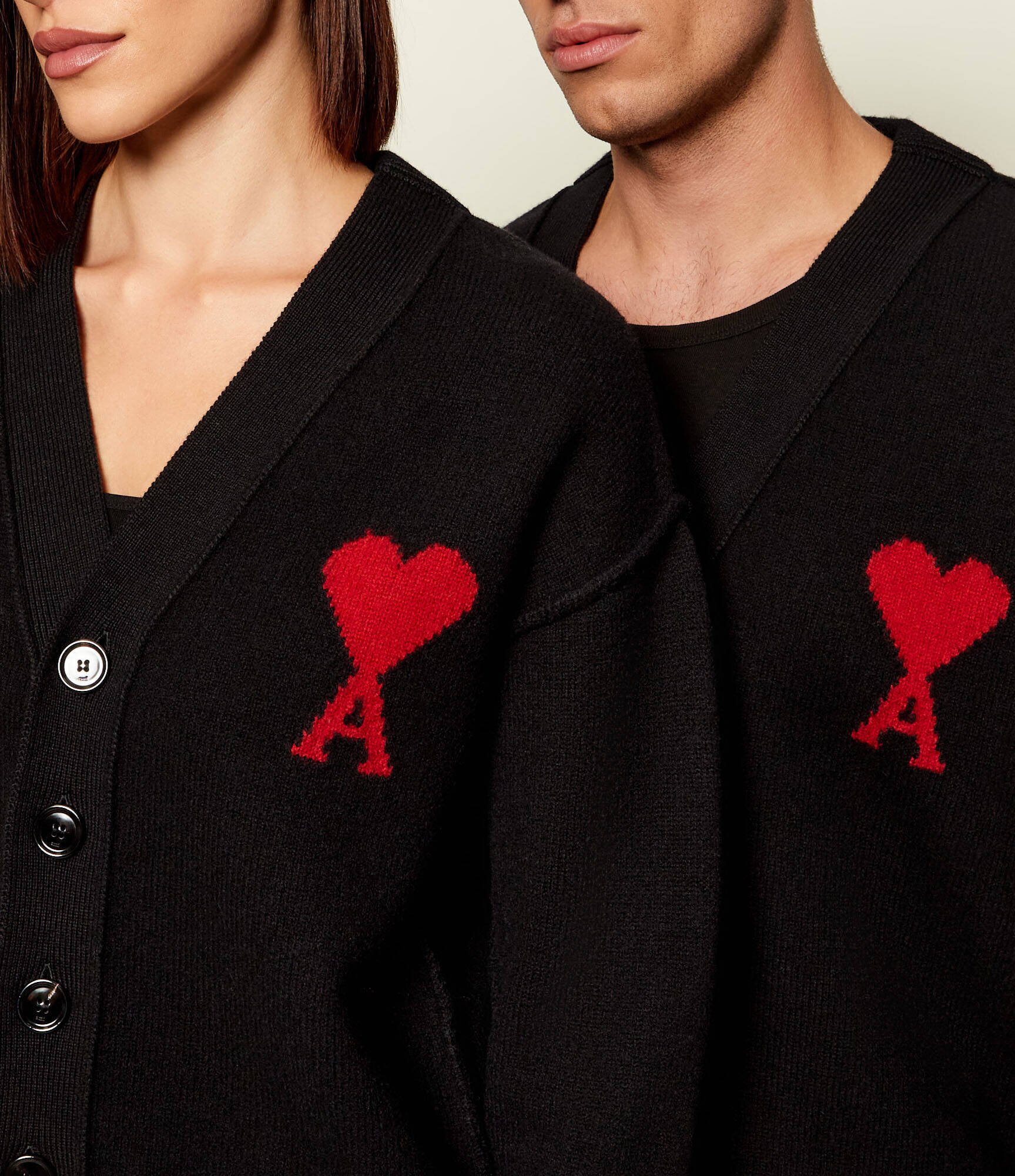 AMI Paris De lână cardigan | regular fit