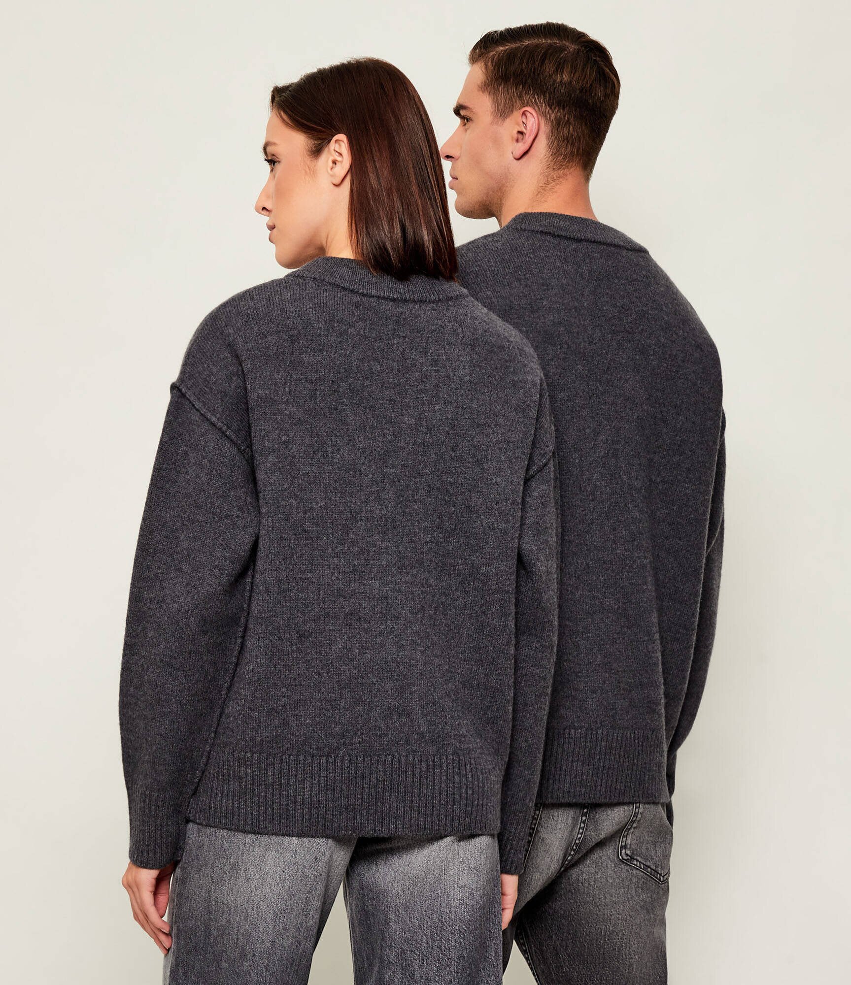 AMI Paris De lână cardigan | regular fit