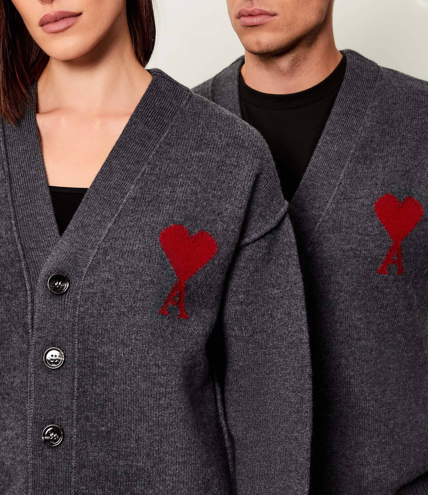 AMI Paris De lână cardigan | regular fit
