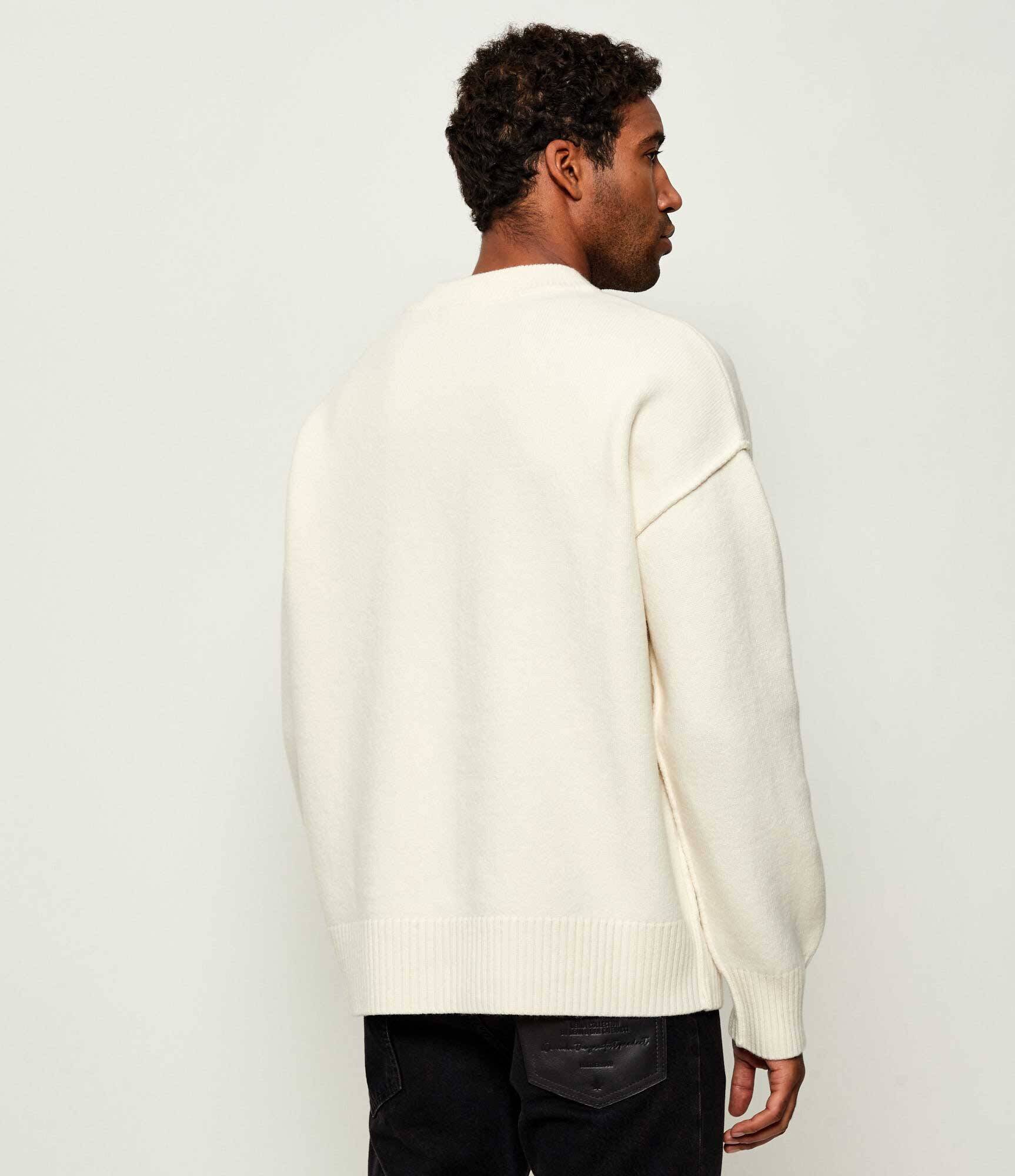 AMI Paris De lână cardigan | Relaxed fit