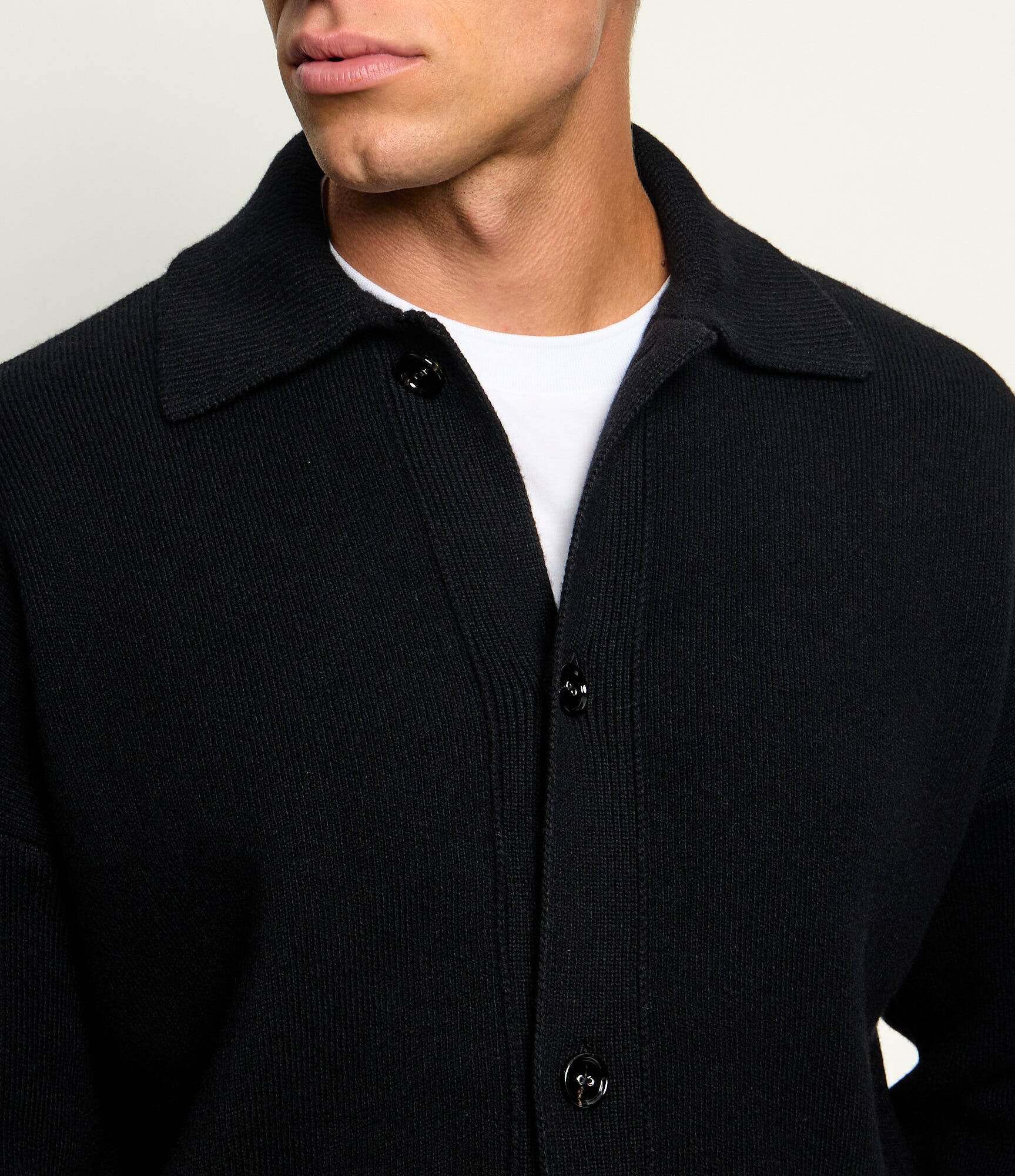 AMI Paris De lână cardigan | Relaxed fit