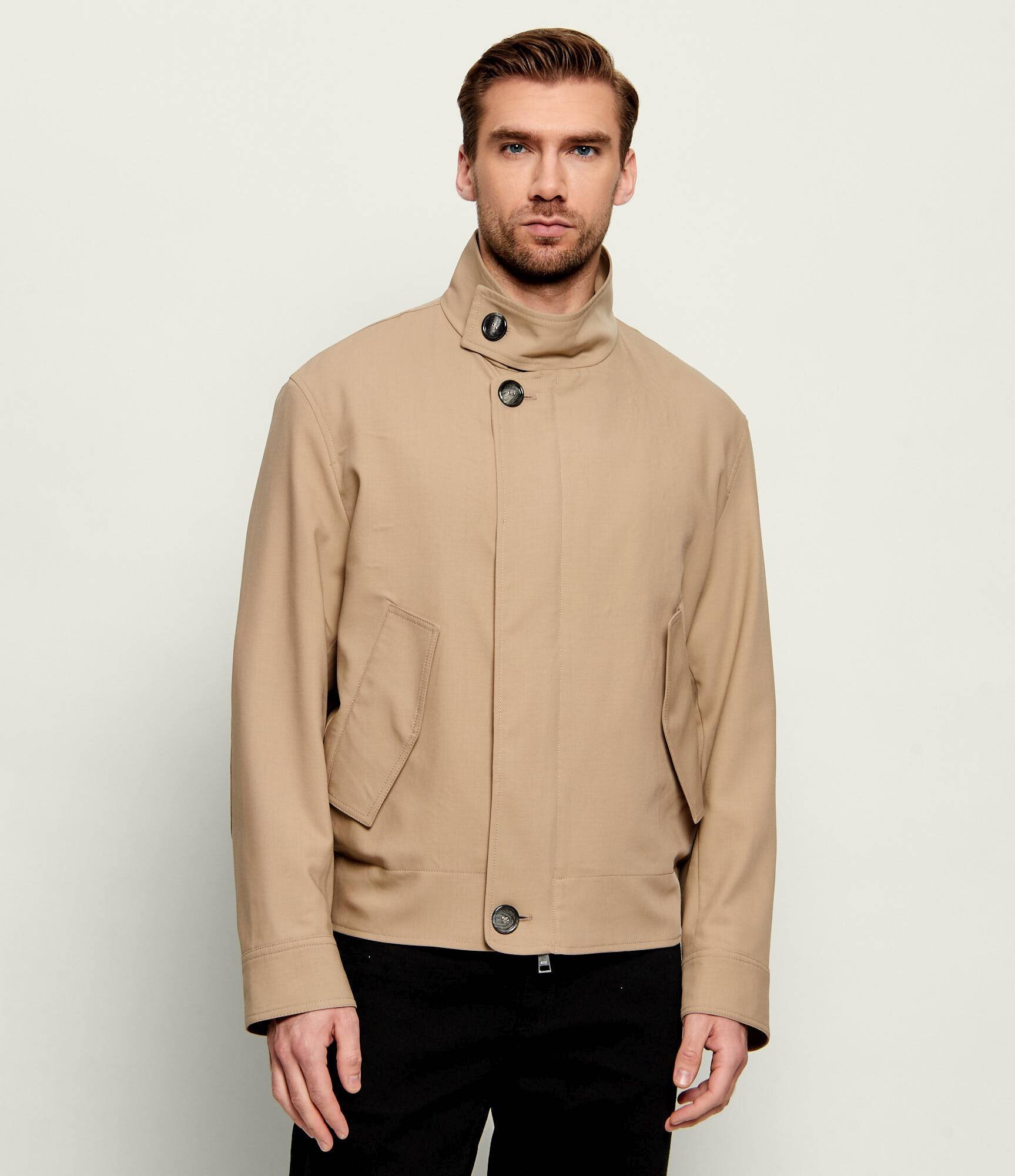 AMI Paris De lână geacă HARRINGTON | regular fit