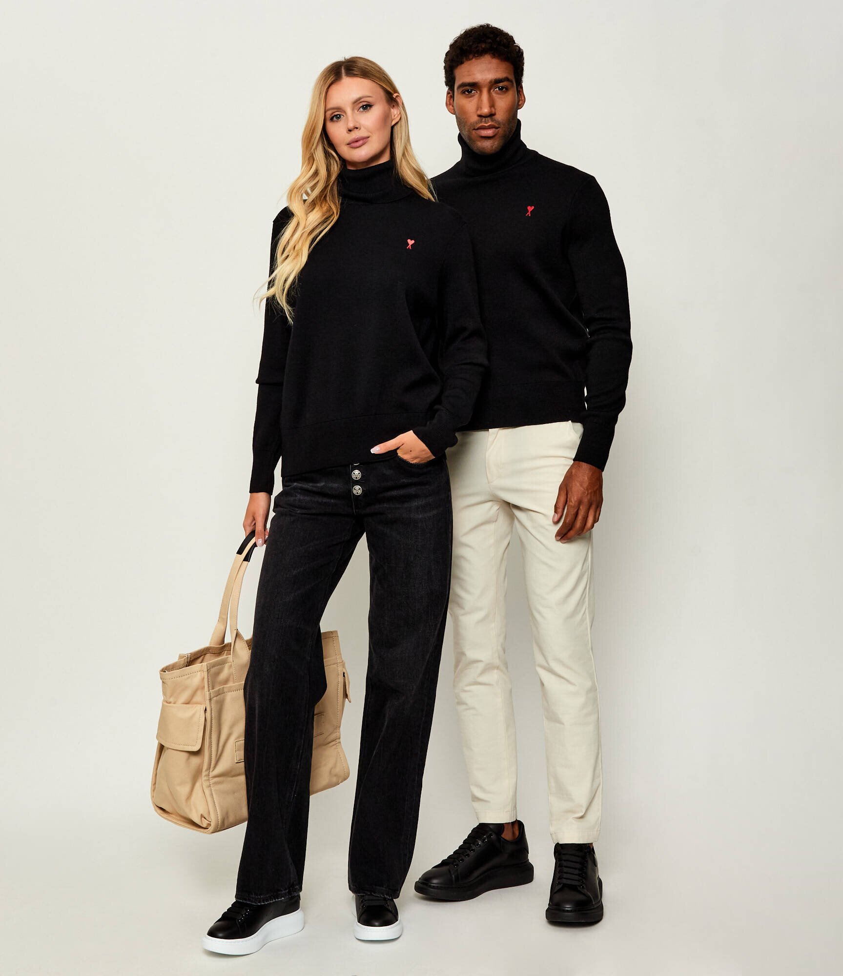 AMI Paris De lână maletă | regular fit