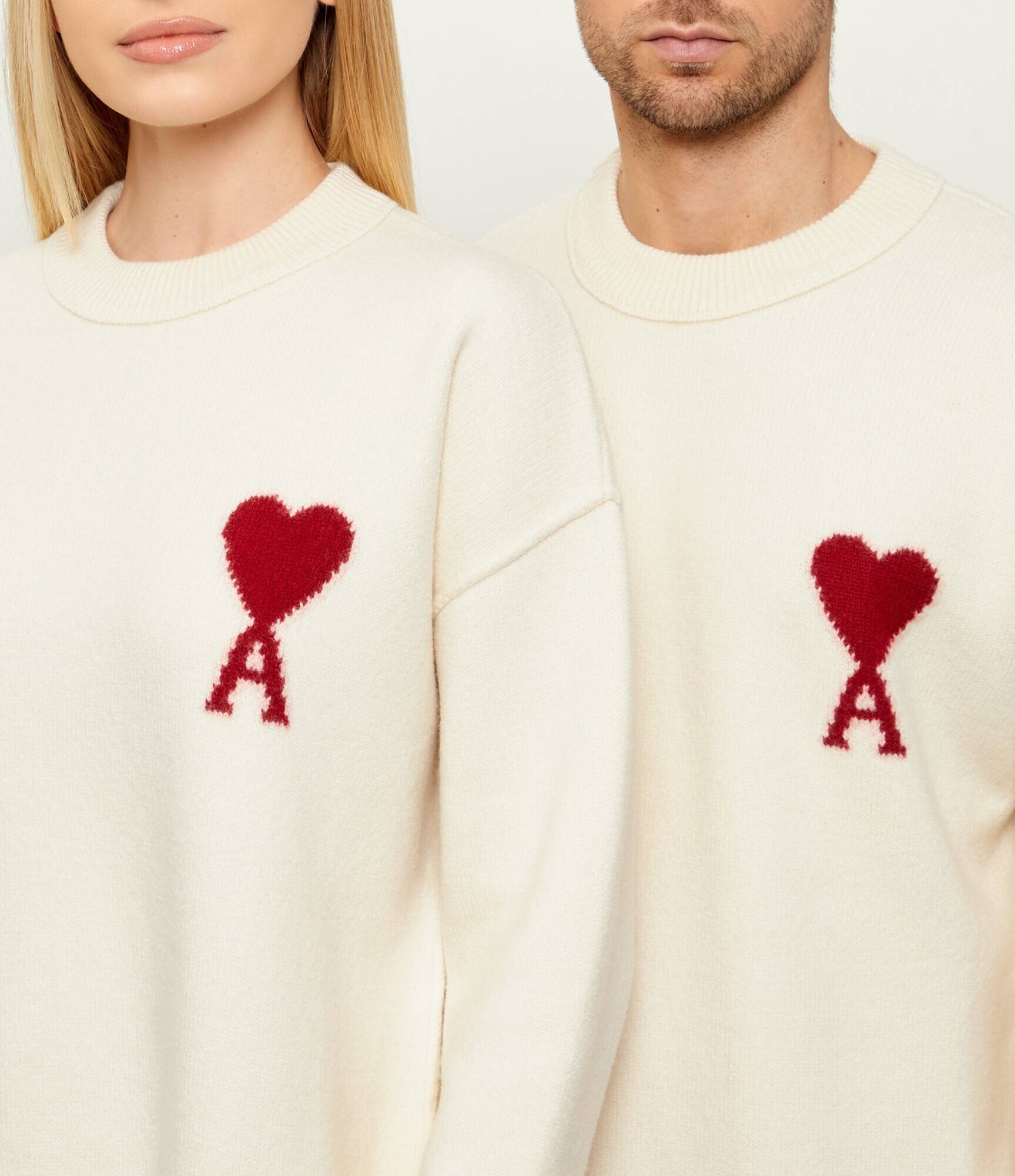 AMI Paris De lână pulover | Relaxed fit