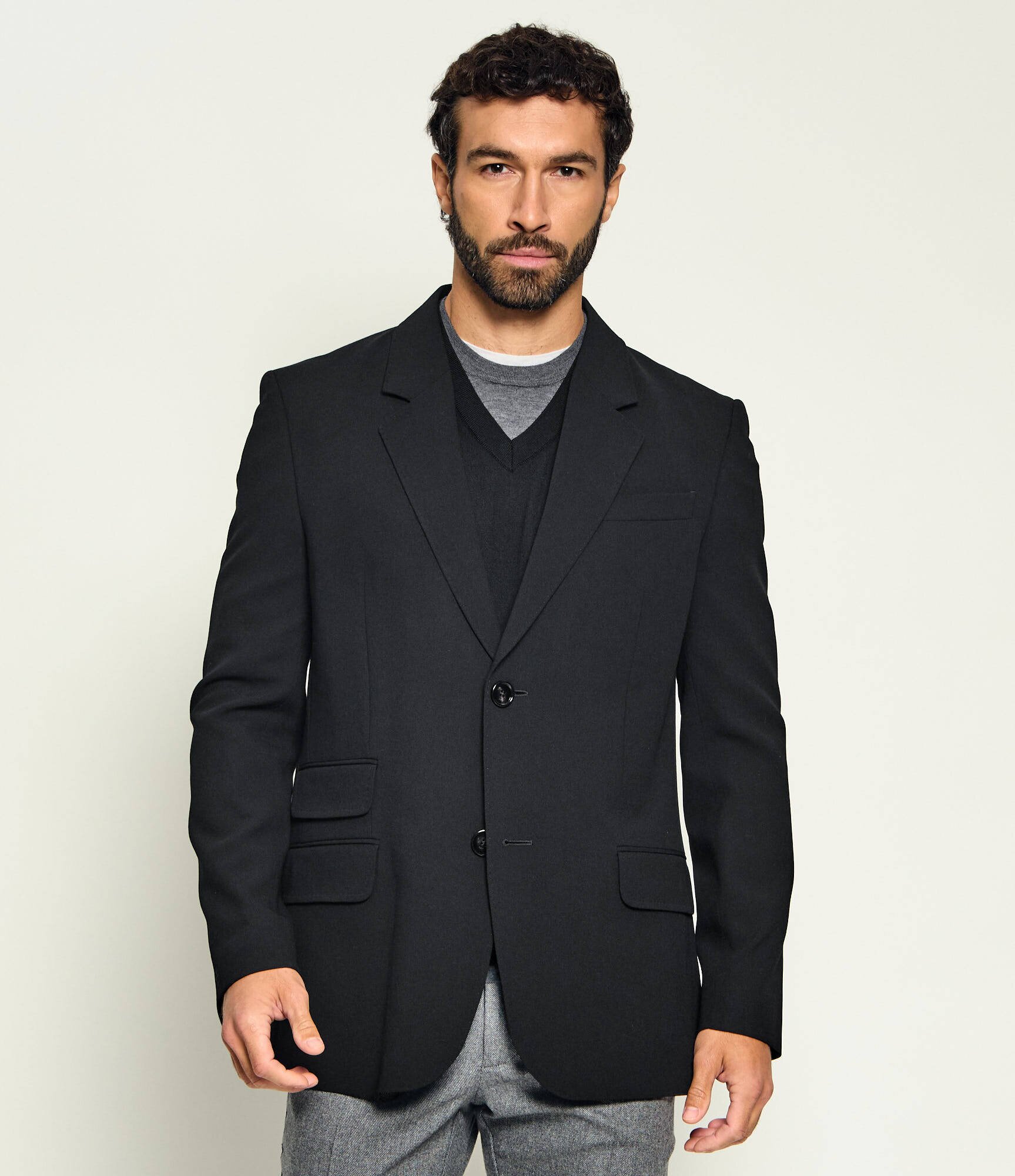 AMI Paris De lână sacou | Straight fit
