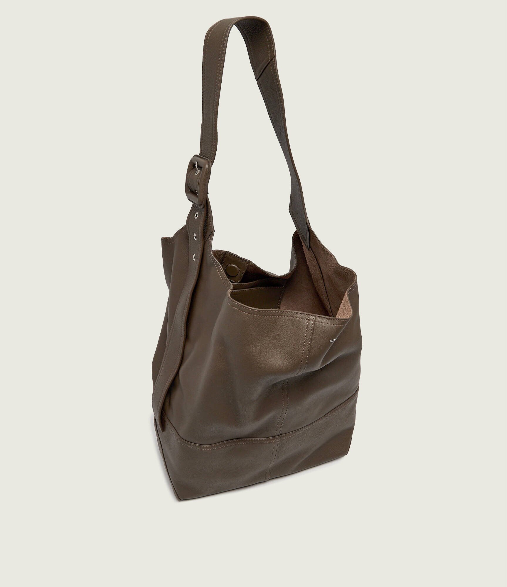AMI Paris De piele geantă shopper Etienne