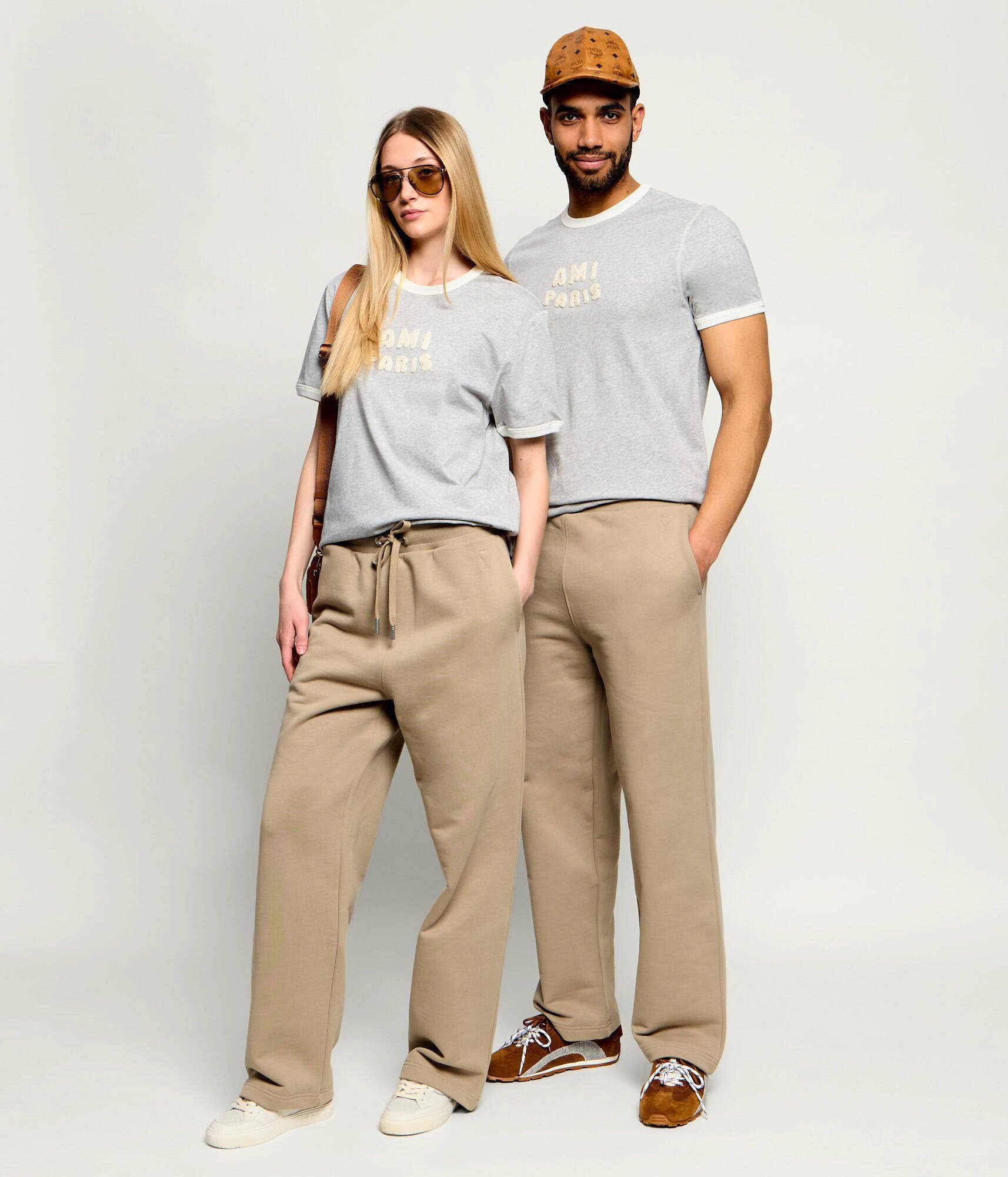 AMI Paris Pantaloni de trening | Relaxed fit