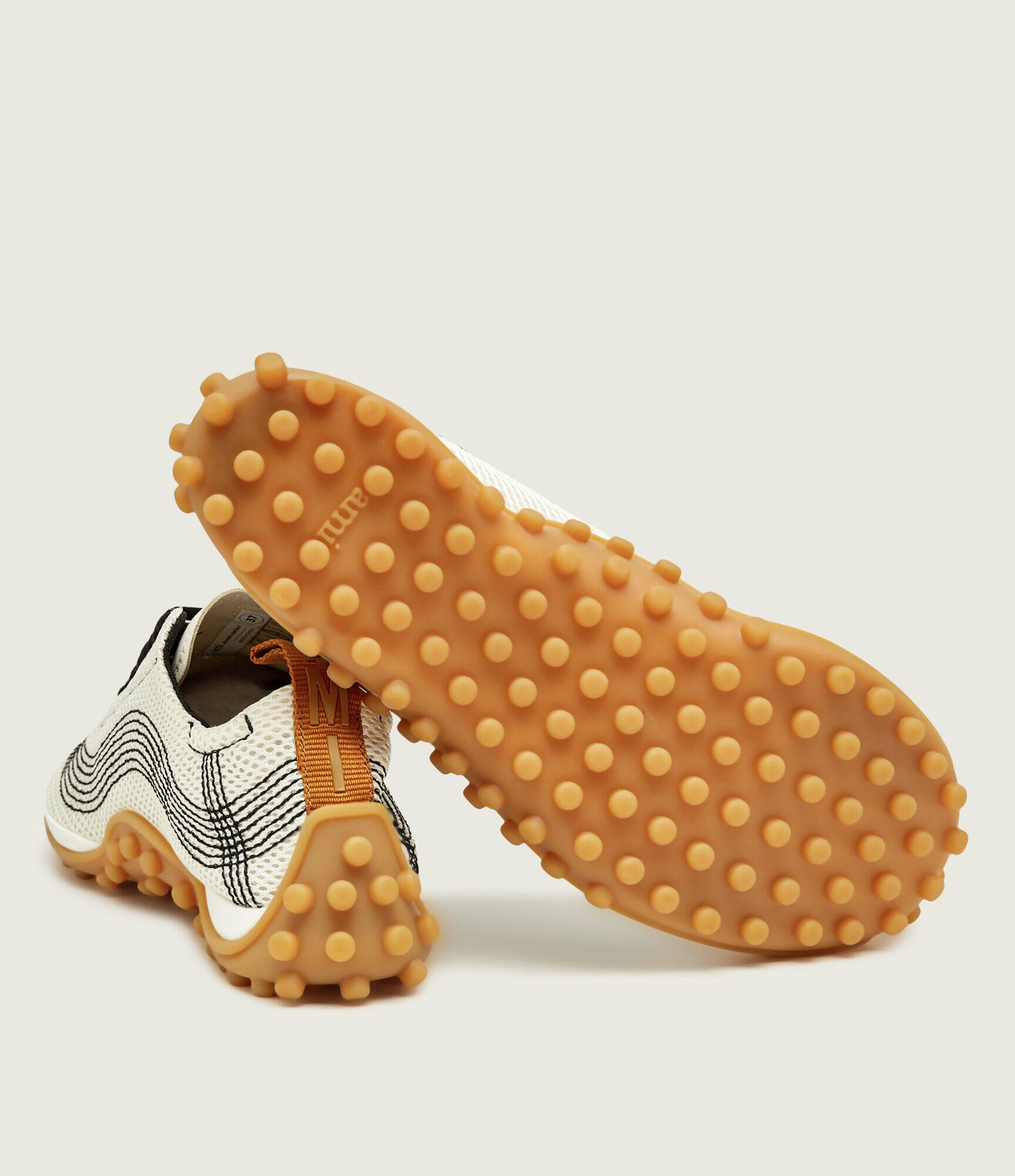 AMI Paris Sneakers Mirage cu adaos de piele