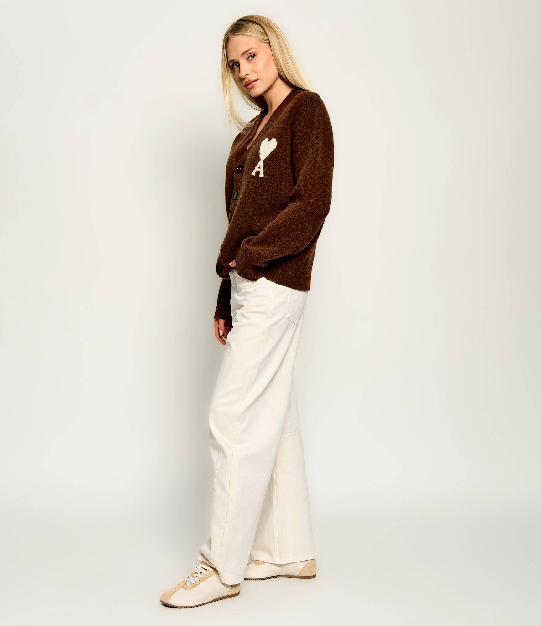 AMI Paris Sneakers Soft | piele întoarsă
