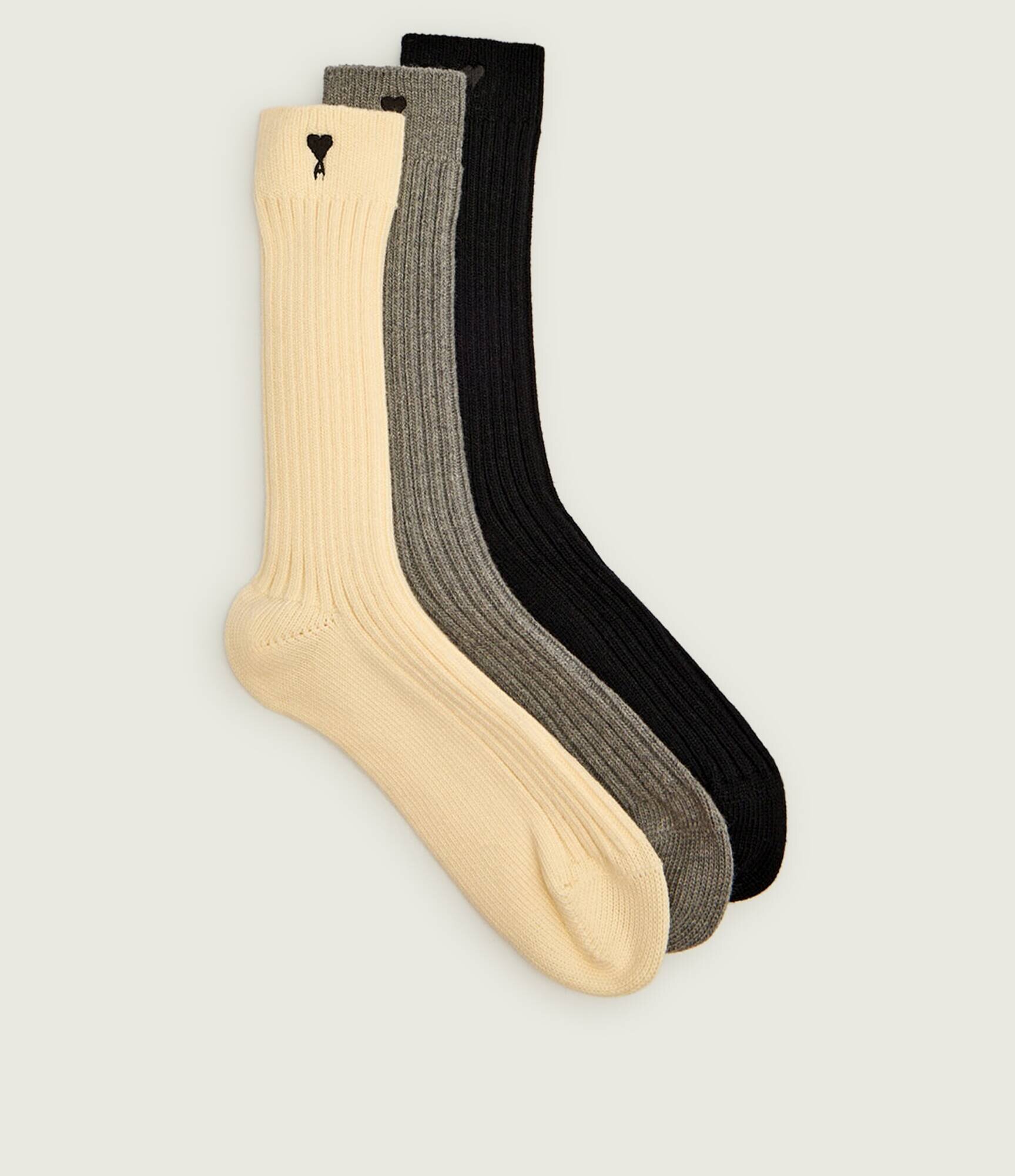 AMI Paris Șosete 3-pack