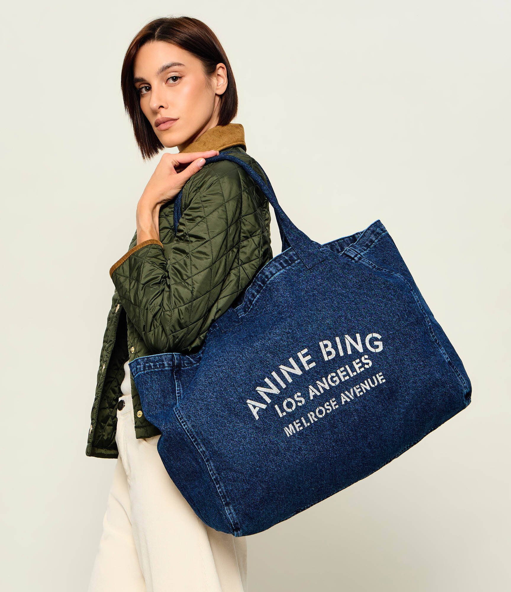 Anine Bing De blugi geantă shopper Leo