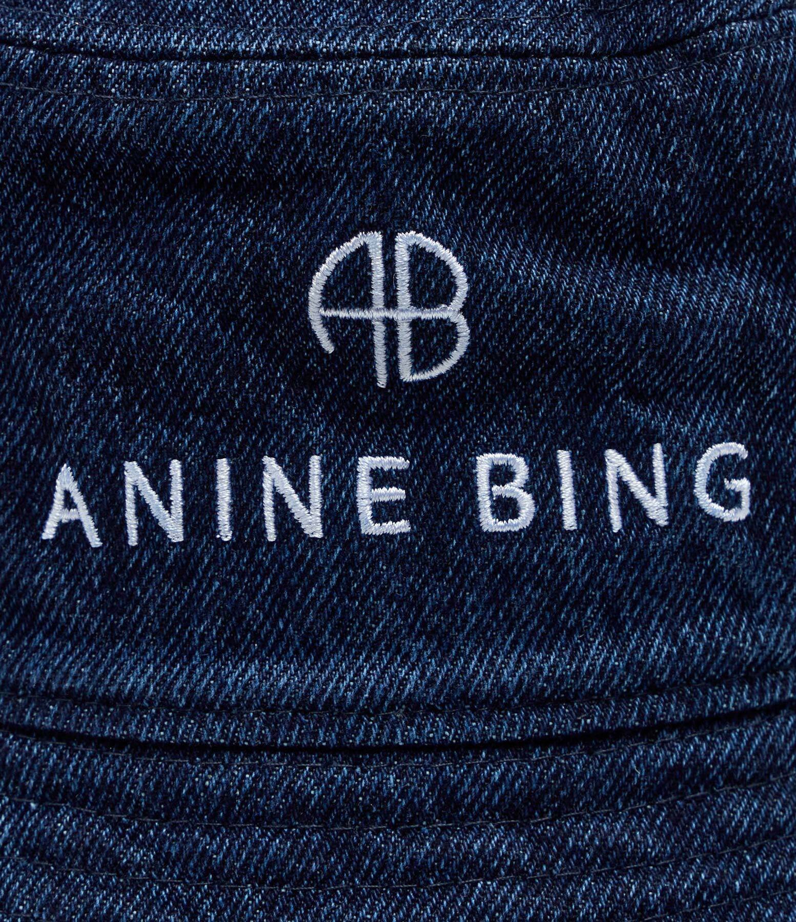 Anine Bing Denim pălărie Nicks