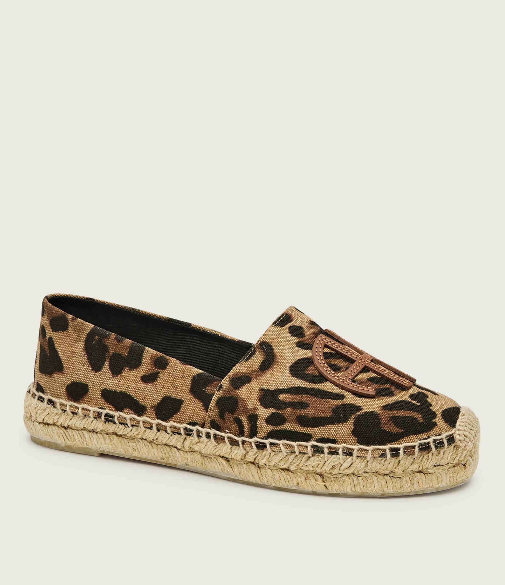 Anine Bing Espadrile PALOMA cu adaos de piele